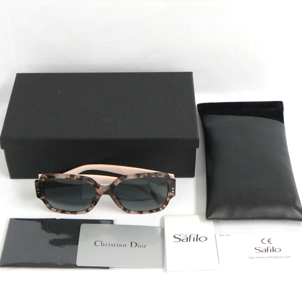 Dior Dior 5F S 01K9O Pink Marble Ivory Butterfly Black Lady—S Small