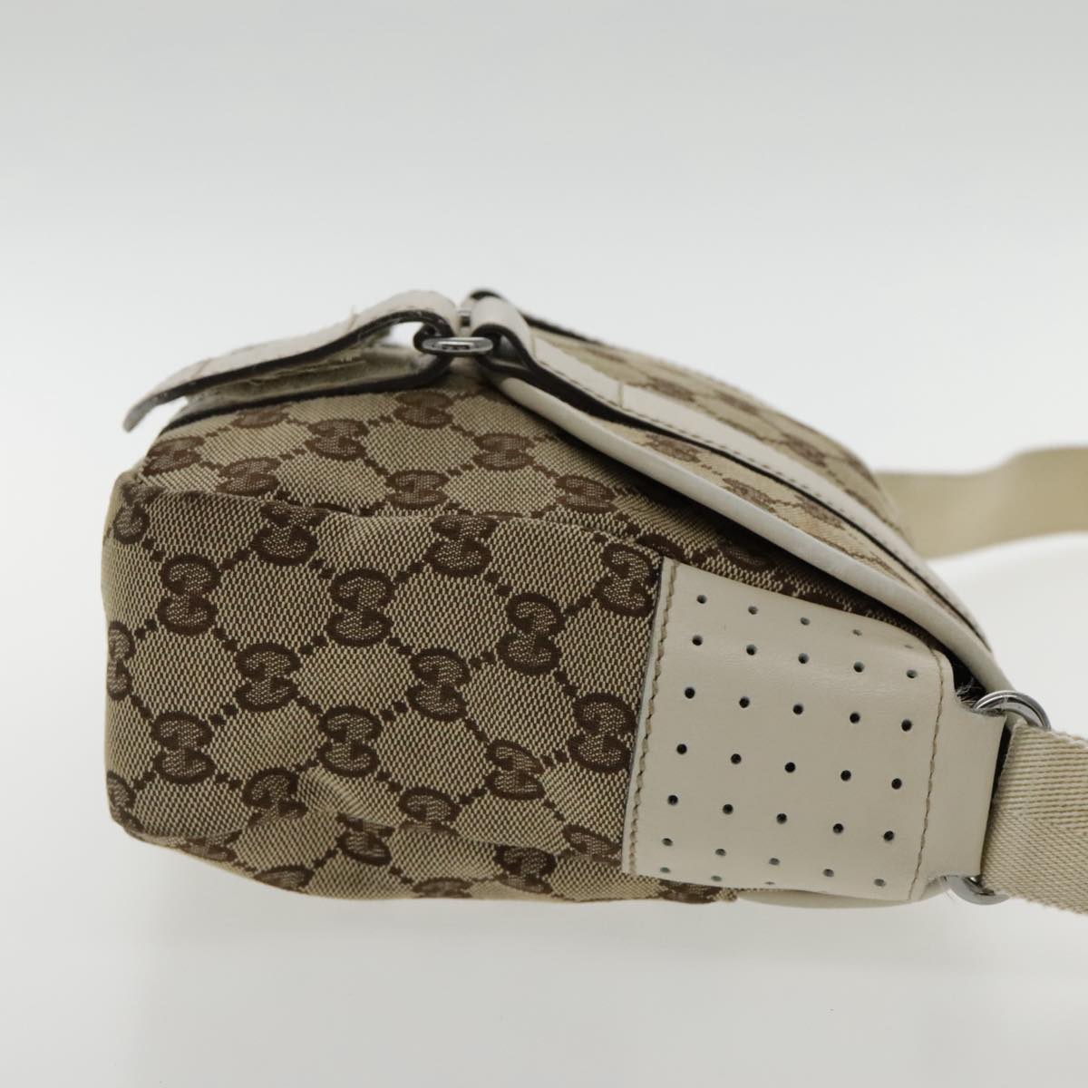 Gucci Beige Canvas Shoulder Bag