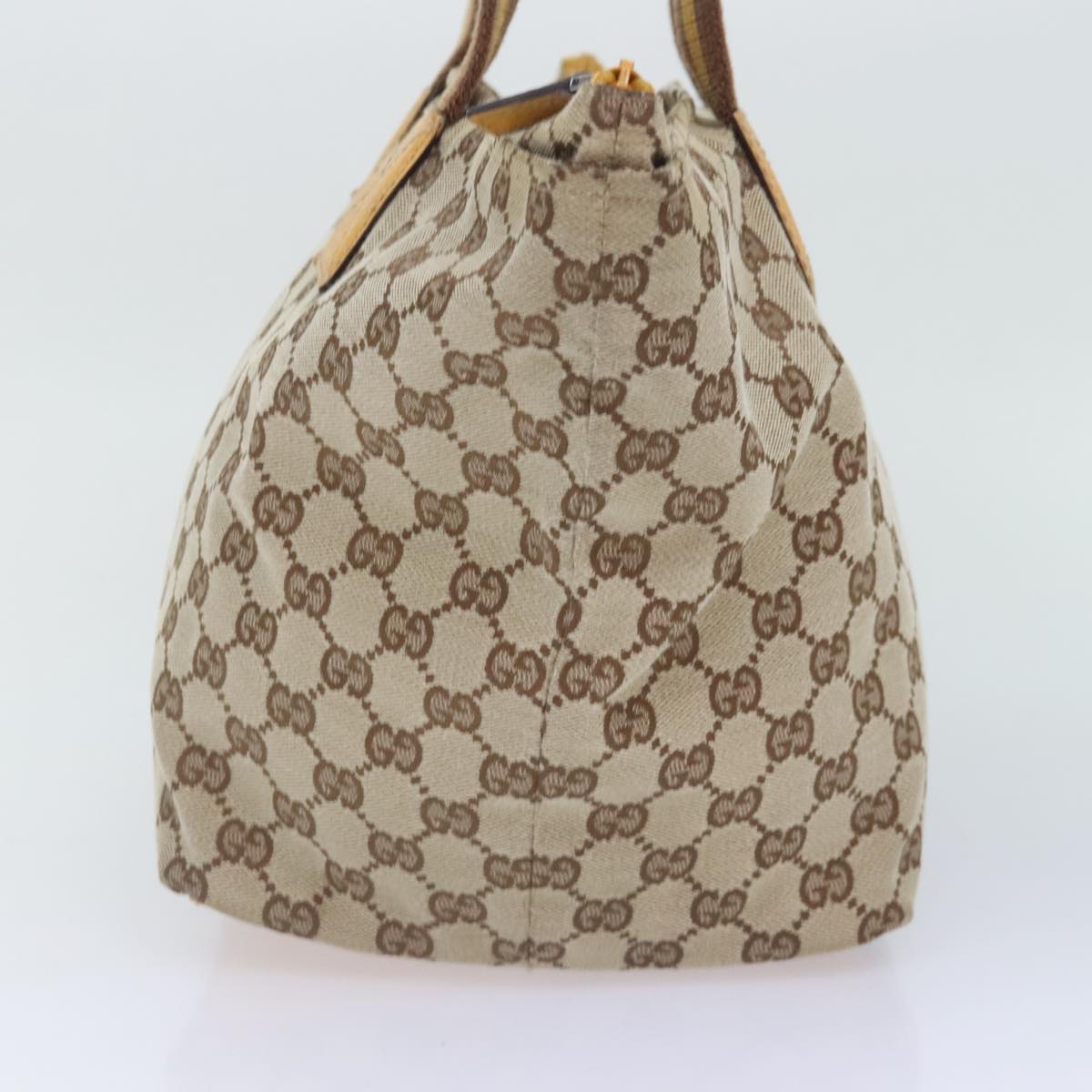 Gucci Shelly Beige Canvas Tote Bag