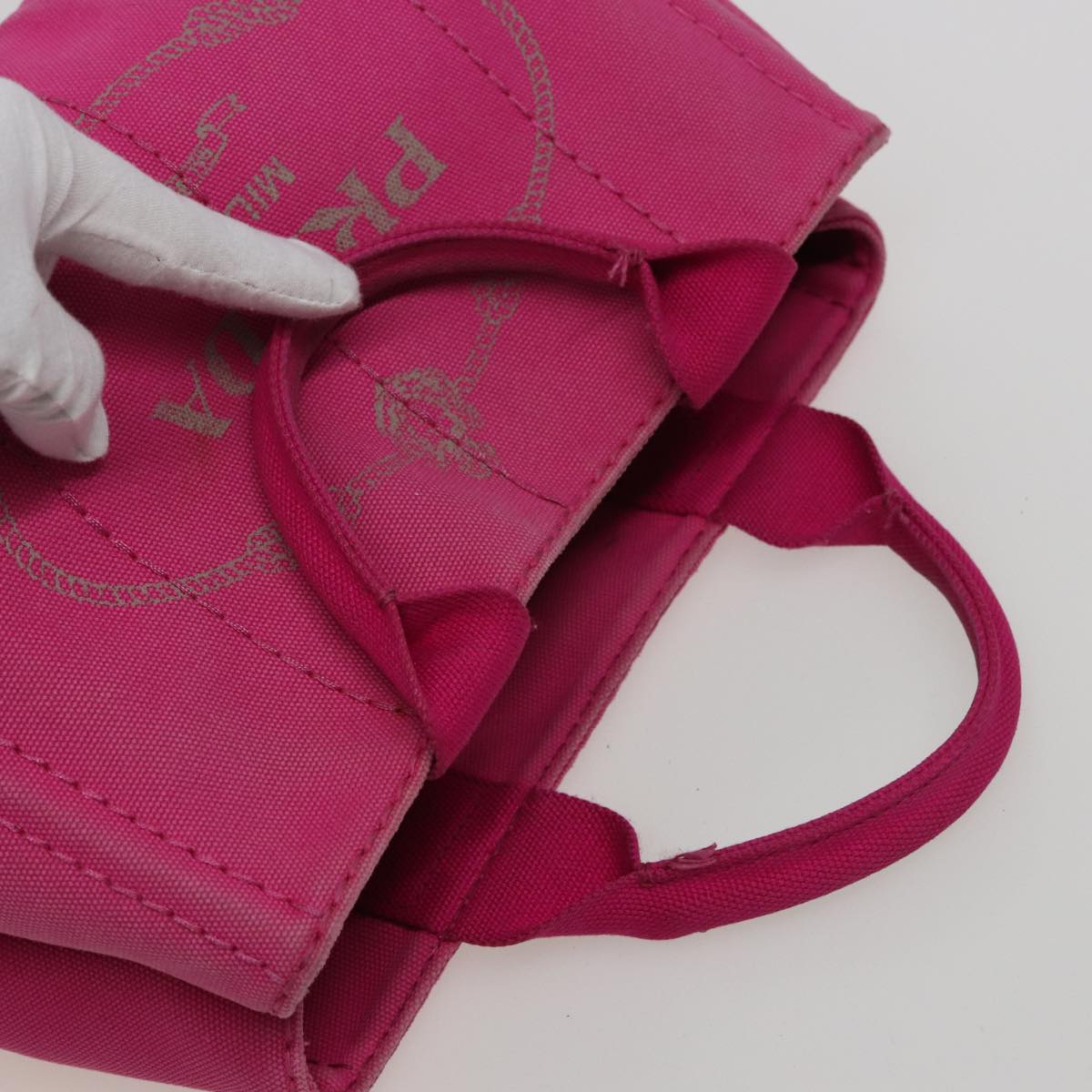 PRADA Canapa Handbag