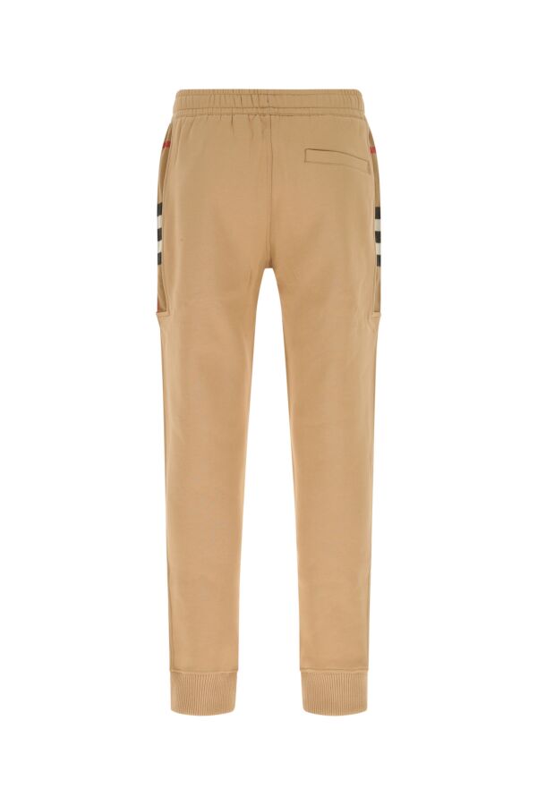 Burberry Man Beige Cotton Blend Joggers