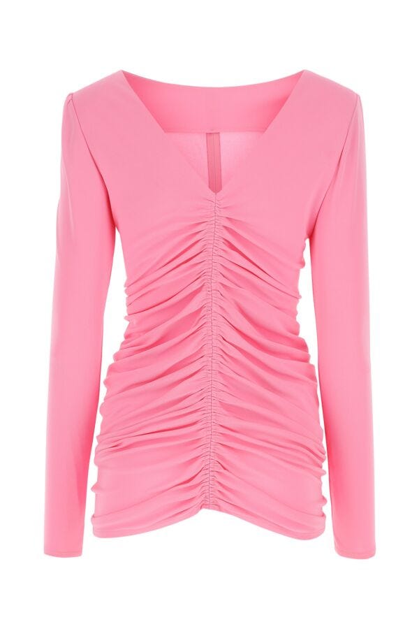 Givenchy Woman Pink Crepe Top