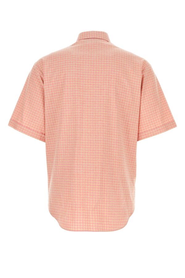 Gucci Man Embroidered Cotton Shirt