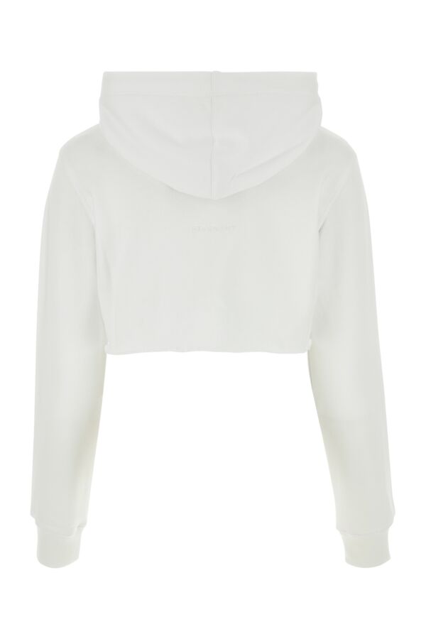 Givenchy Woman White Cotton Sweatshirt