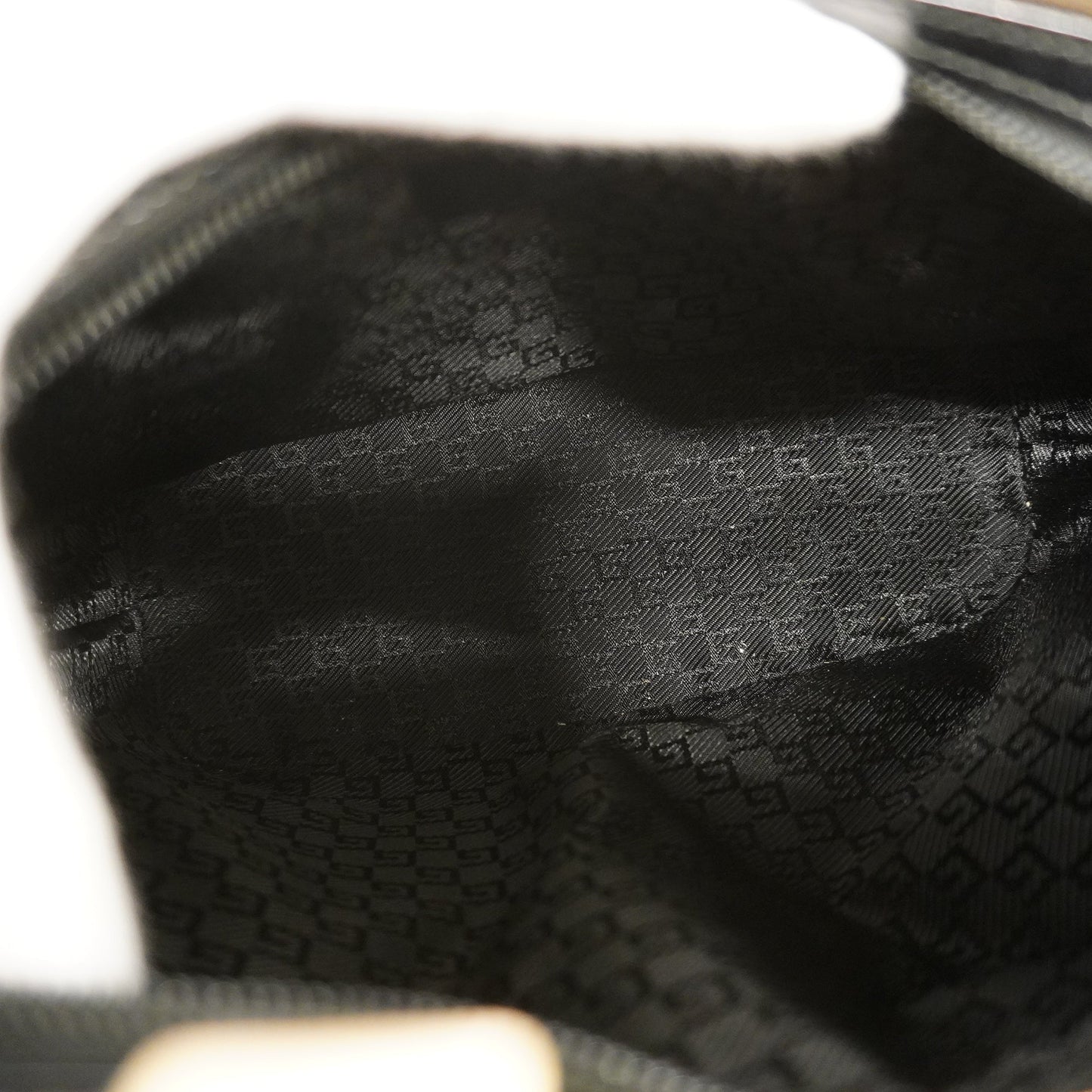 GUCCI Shoulder Bag 001 4204 Women's Canvas,Leather Shoulder Bag Beige,Black