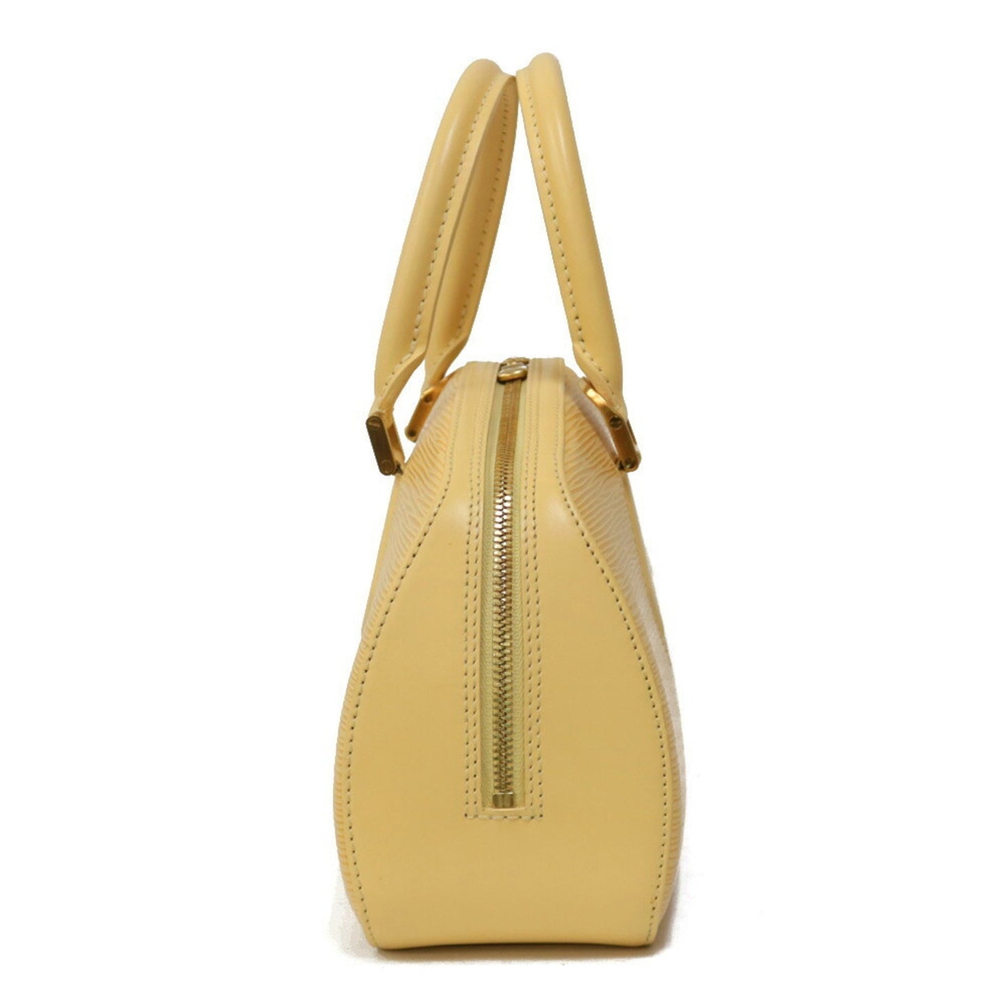LOUIS VUITTON Jasmine Epi Handbag Leather M5208A Beige Ladies