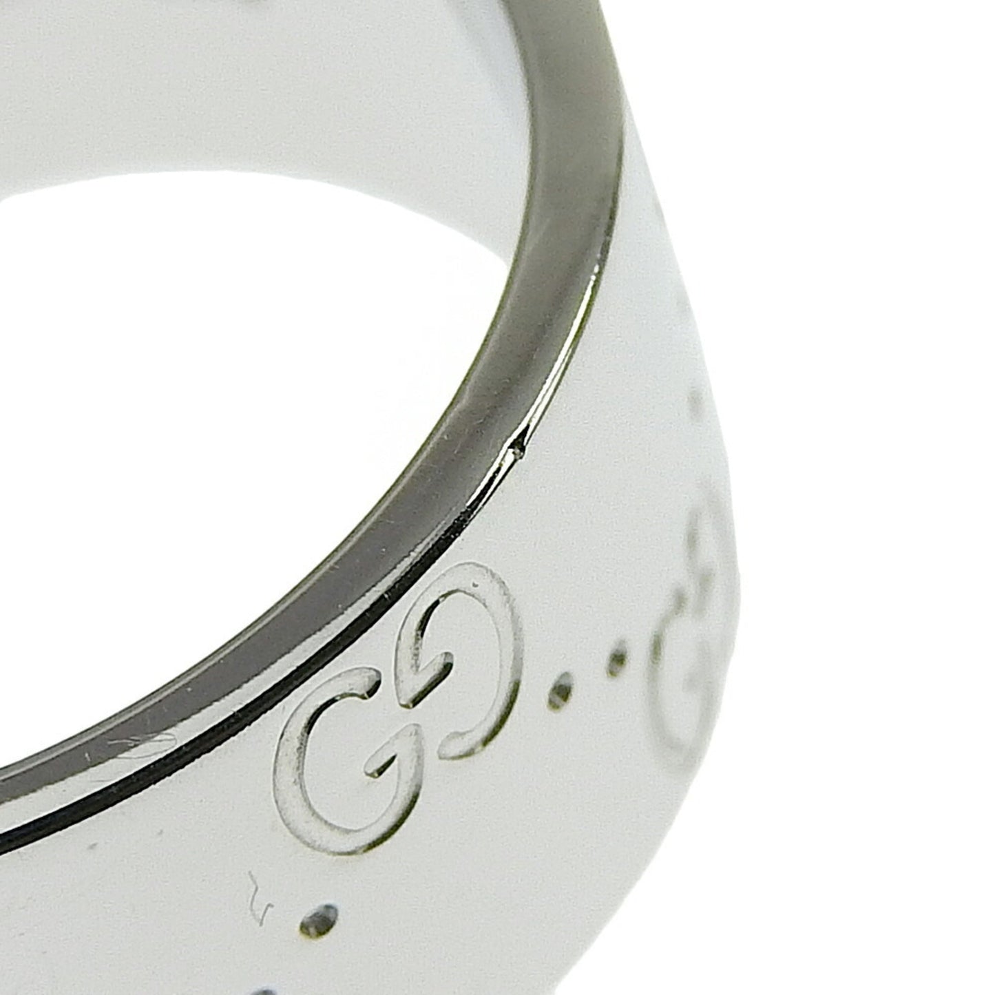 Gucci White Gold White Gold (18K) Band Ring