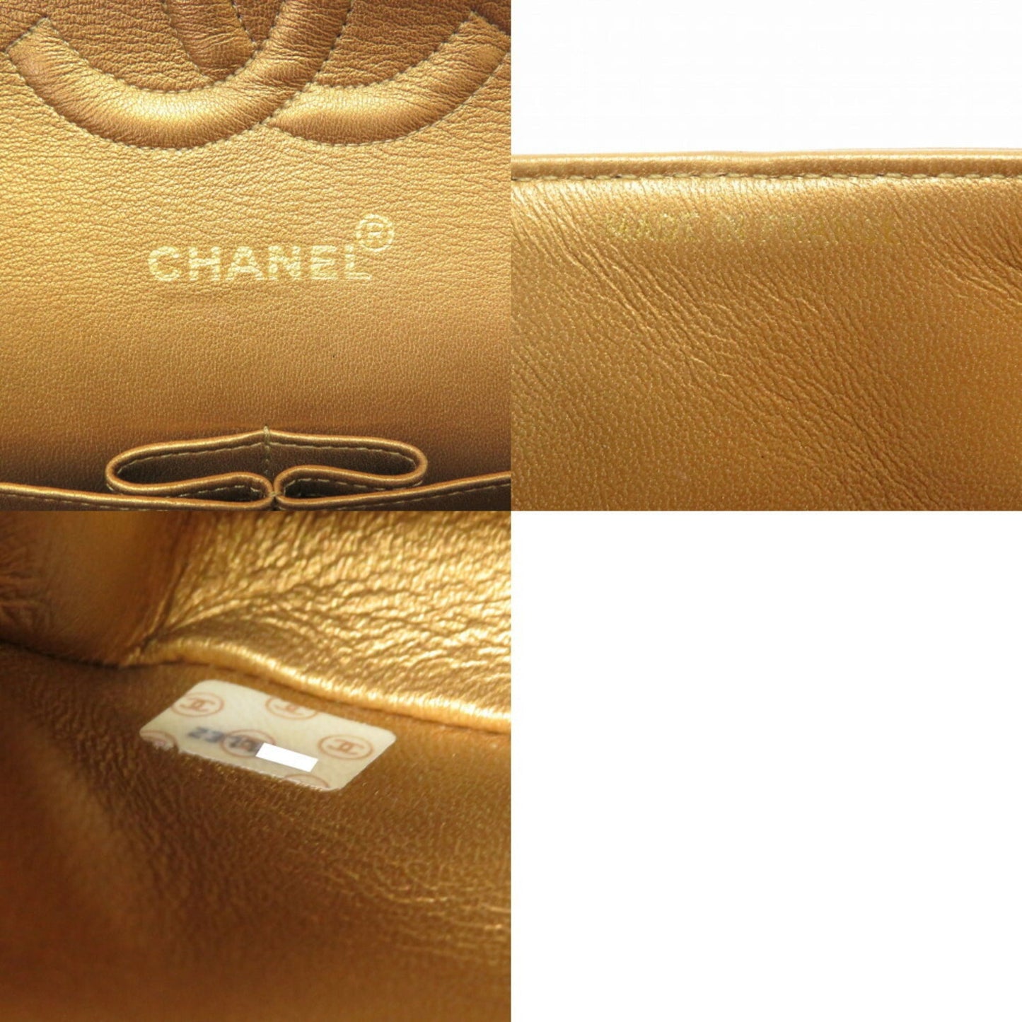 Chanel Nishijin Woven Double Flap Satin Leather Gold Chain Shoulder Bag Cocomark Turnlock