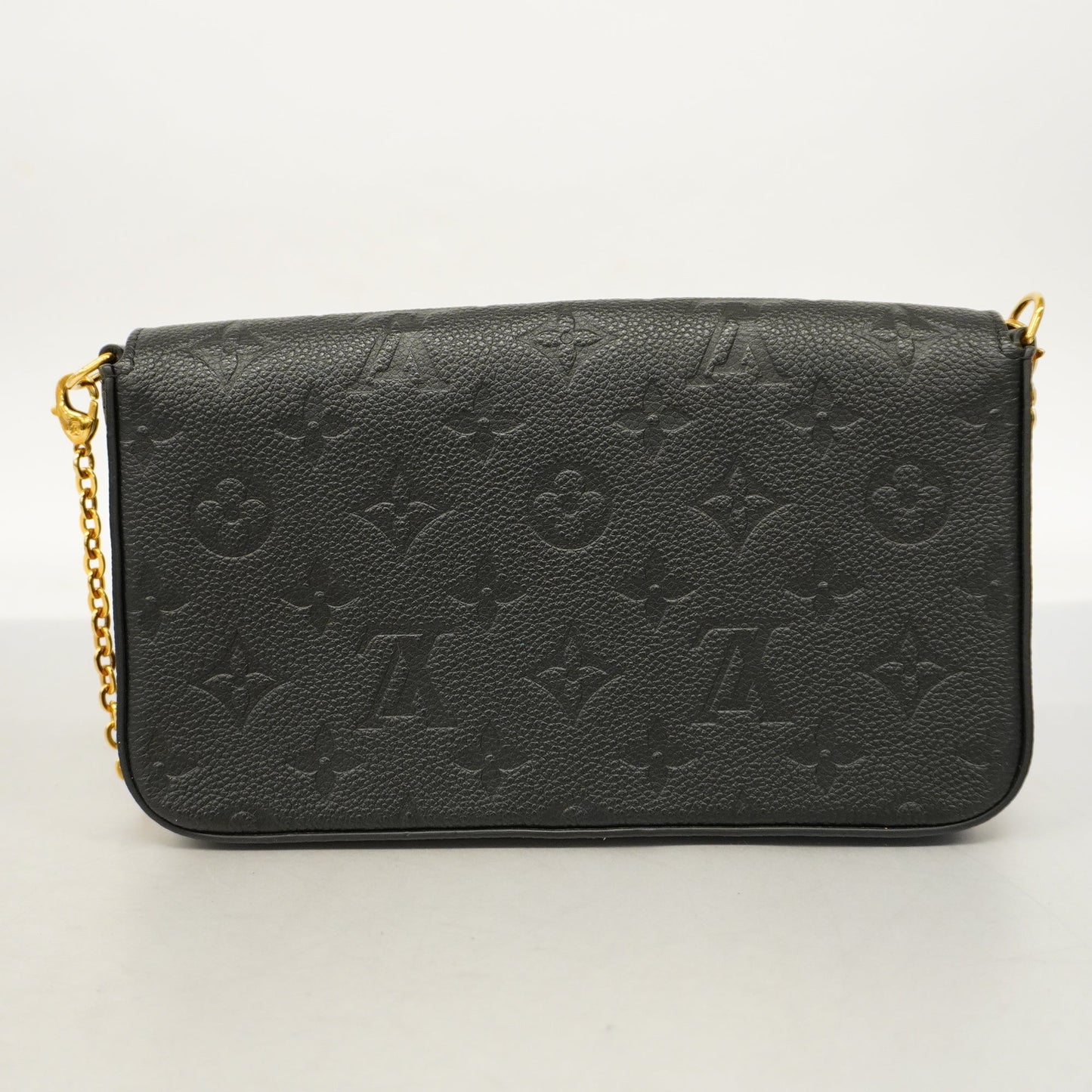 LOUIS VUITTONAuth Monogram Empreinte Pochette Felicy M64064 Women's Wallet