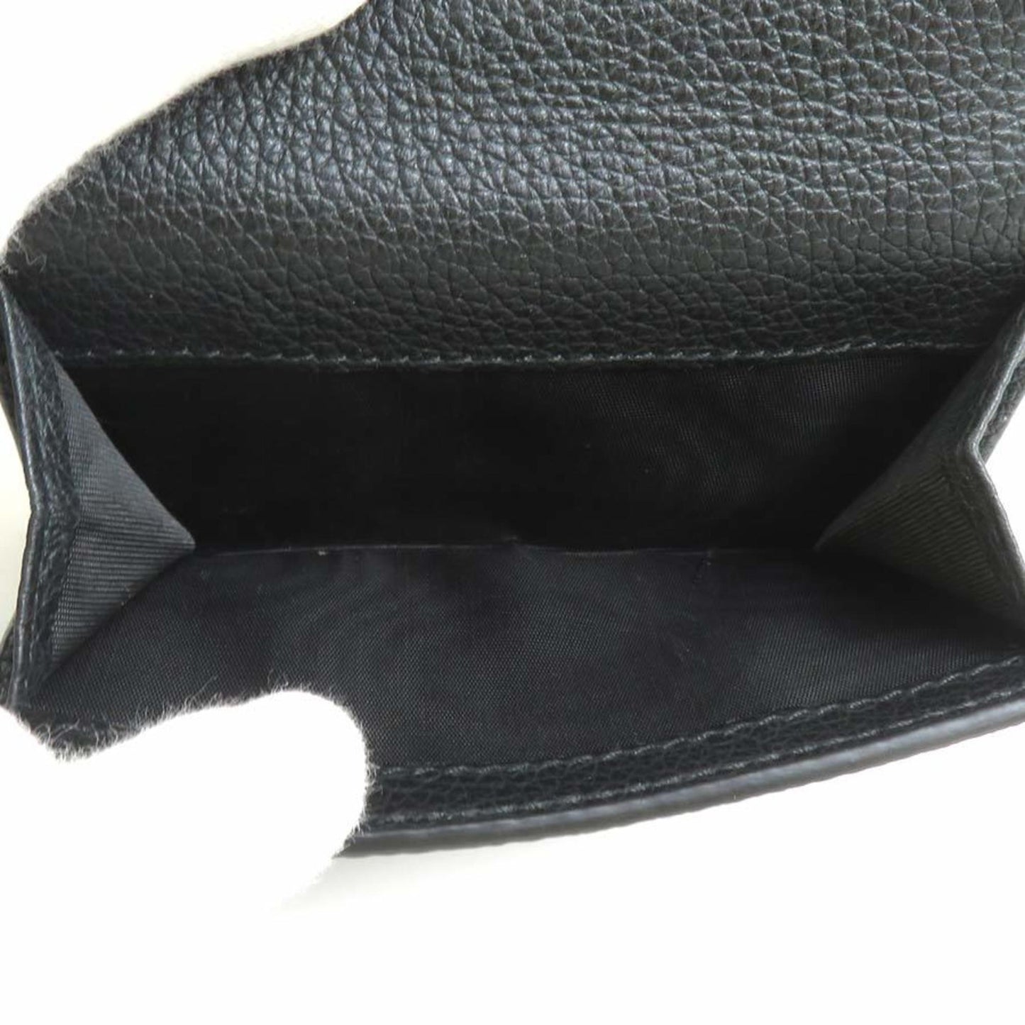 Gucci Black Leather Wallet (Tri-Fold)
