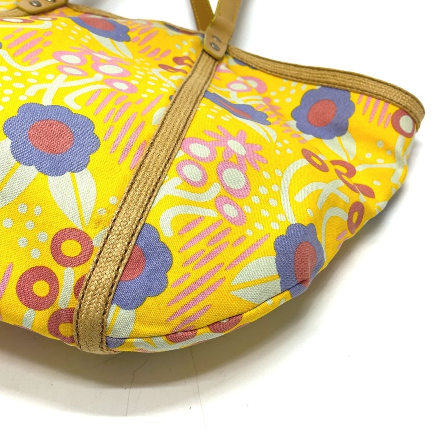 Chanel High summer Bag Tote Bag Shoulder Bag yellow