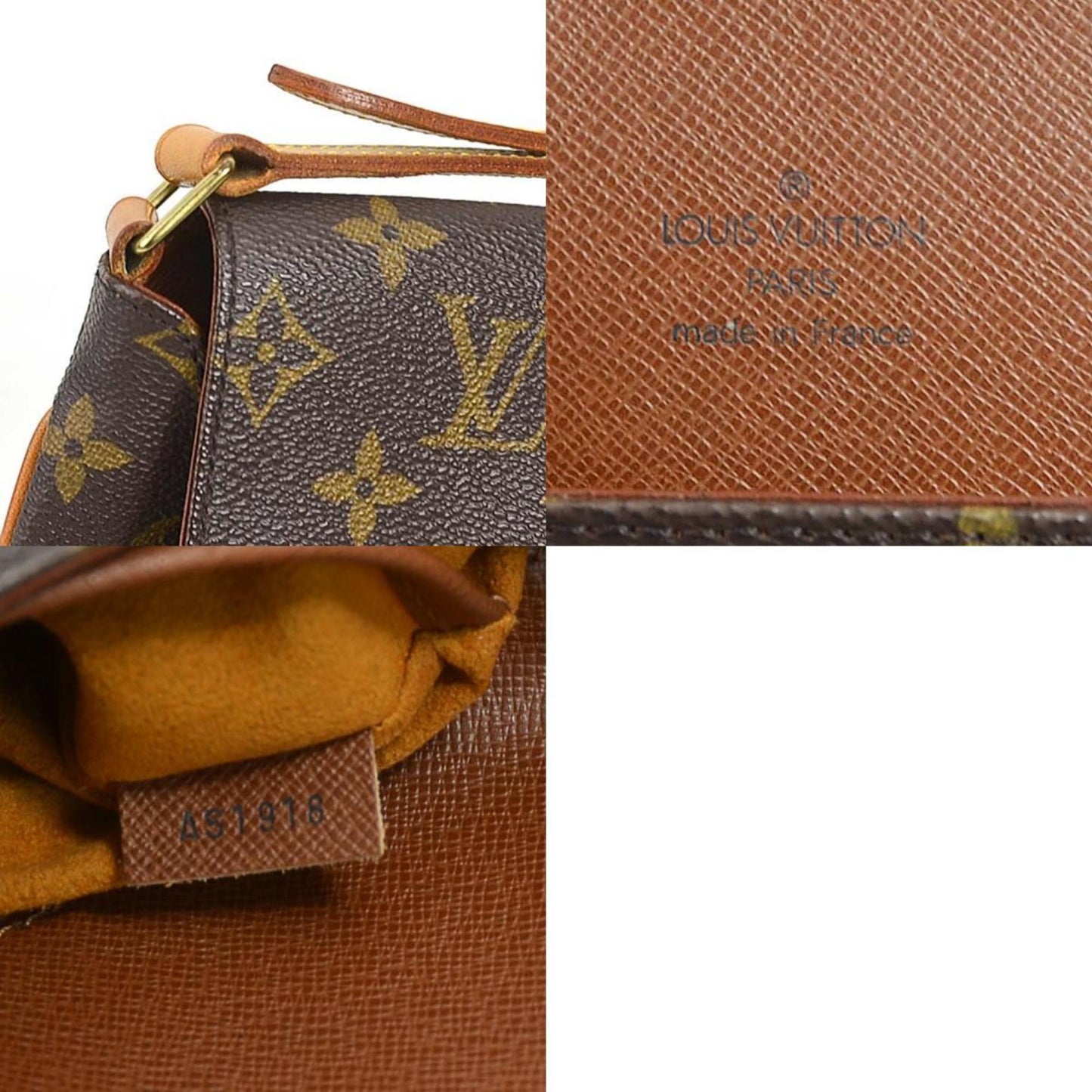 LOUIS VUITTON Shoulder Bag Monogram Musette Salsa Short Canvas Brown Women's M51258