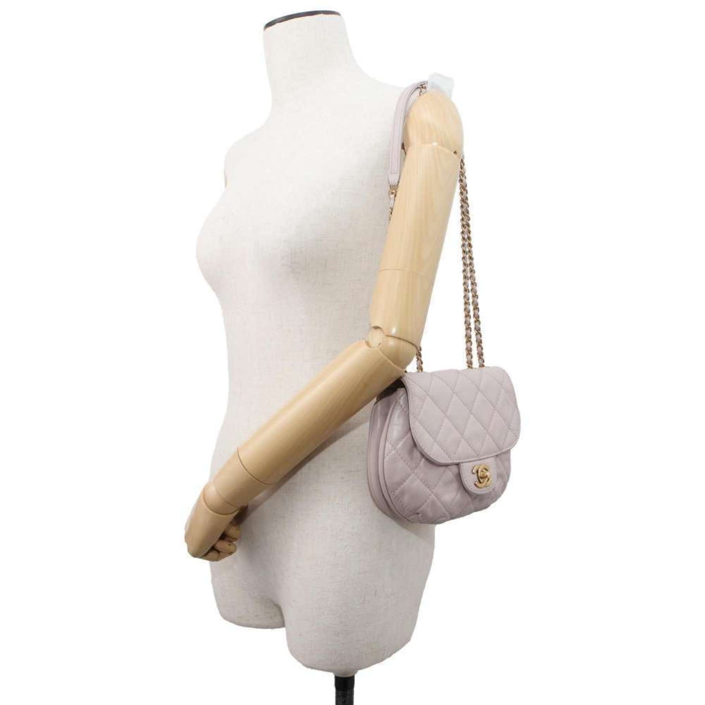 Chanel Chain Shoulder Bag Matelasse Coco Mark Leather A94759 CHANEL