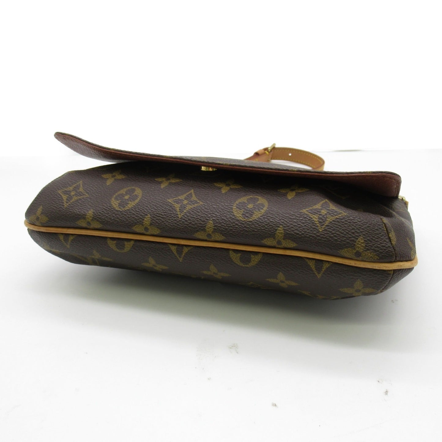 LOUIS VUITTON Musette Tango Short Brown Monogram PVC coated canvas M51257