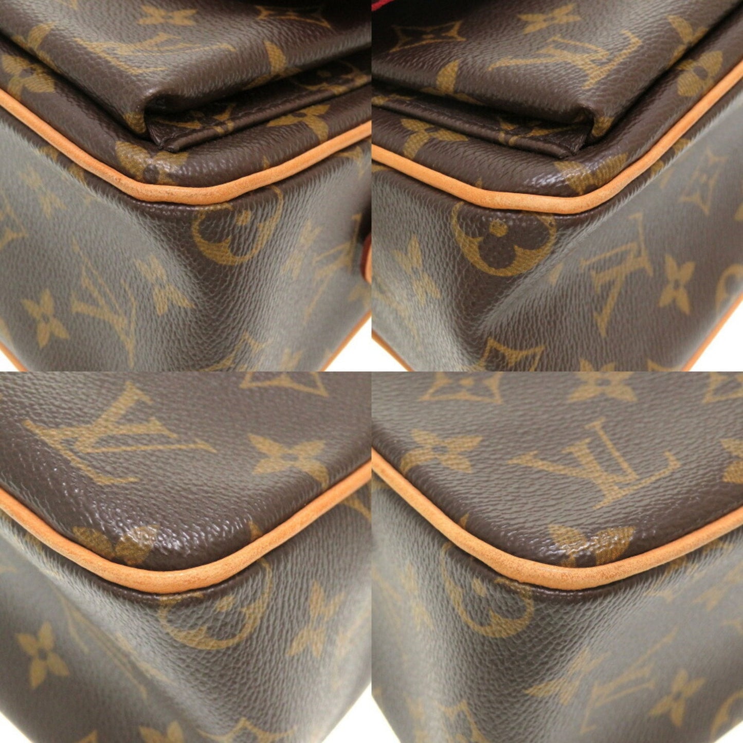 LOUIS VUITTON Monogram Vivacite MM M51164 Shoulder Bag