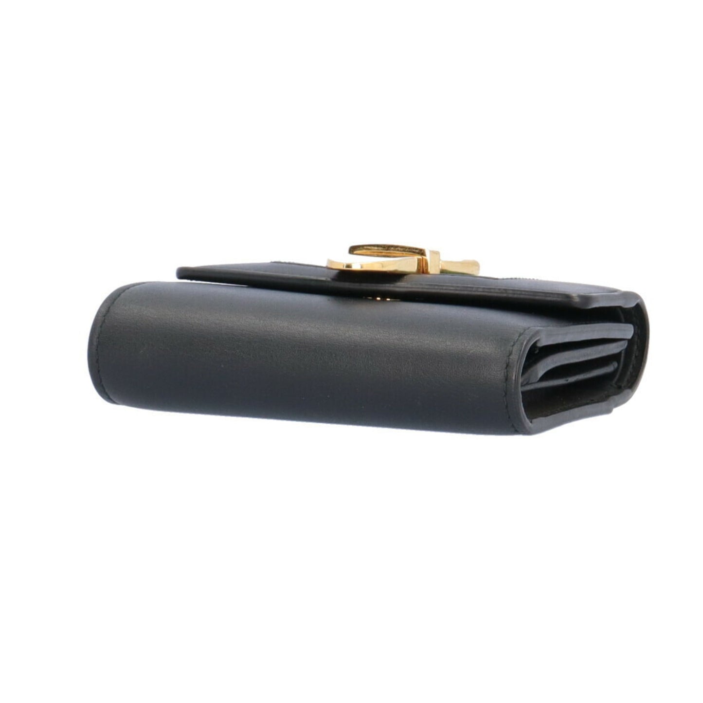 Gucci Black Leather Wallet (Tri-Fold)