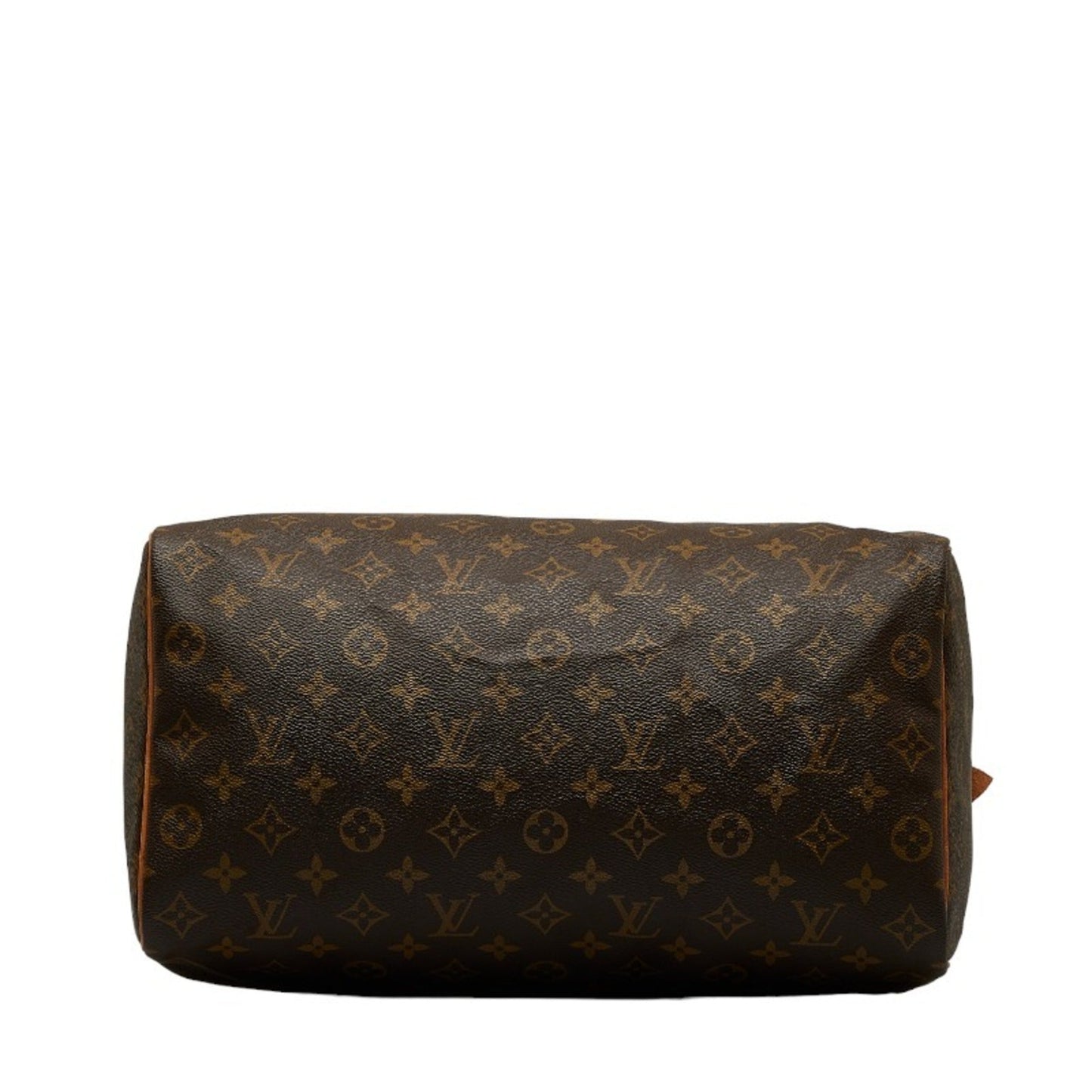 LOUIS VUITTON Monogram Speedy 35 Handbag Boston Bag M41524 Brown PVC Leather Ladies