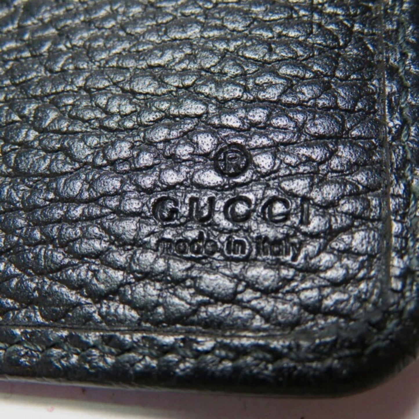 Gucci Black Leather Wallet (Bi-Fold)