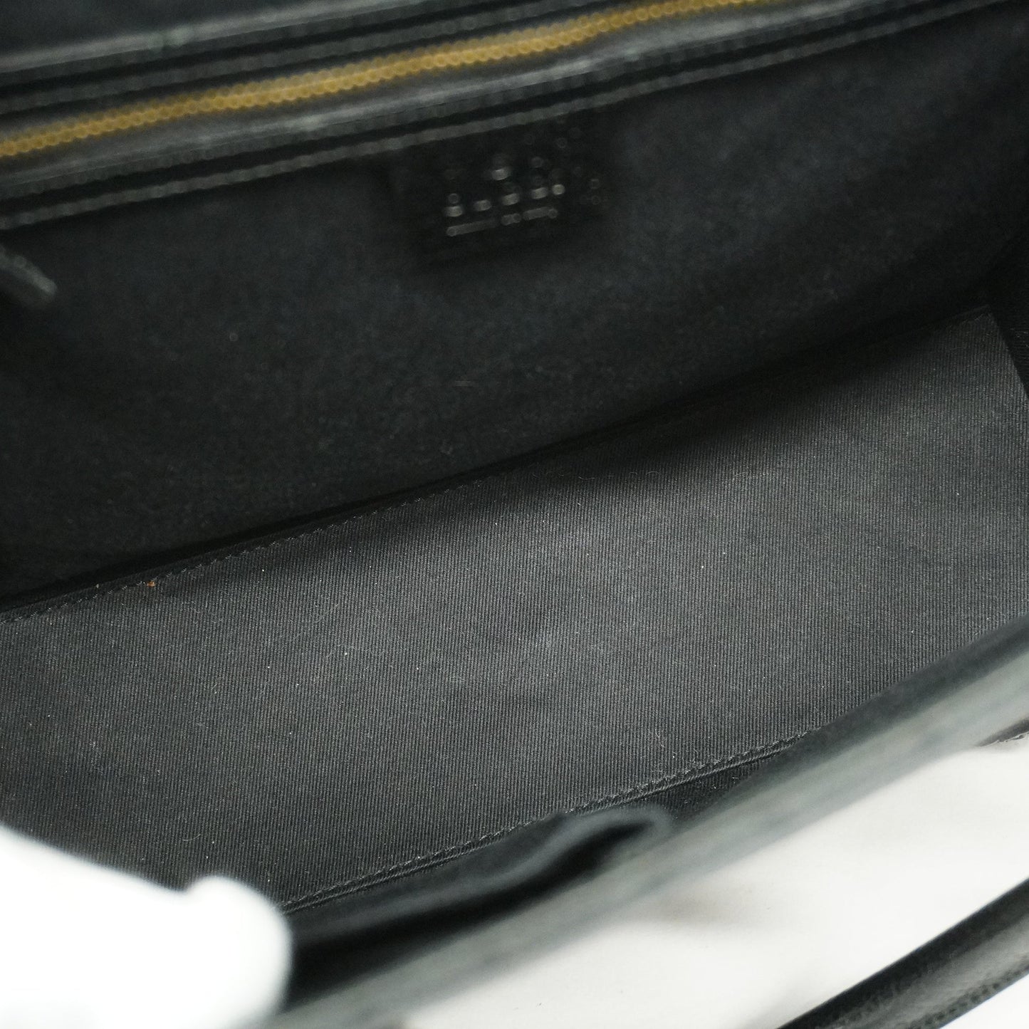 GUCCI GG Canvas Handbag 120895 Women's Black