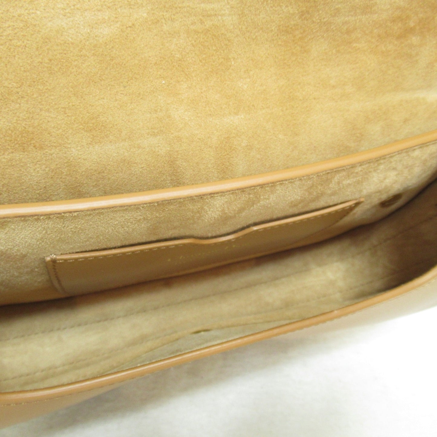 Dior Shoulder Bag Brown Camel leather