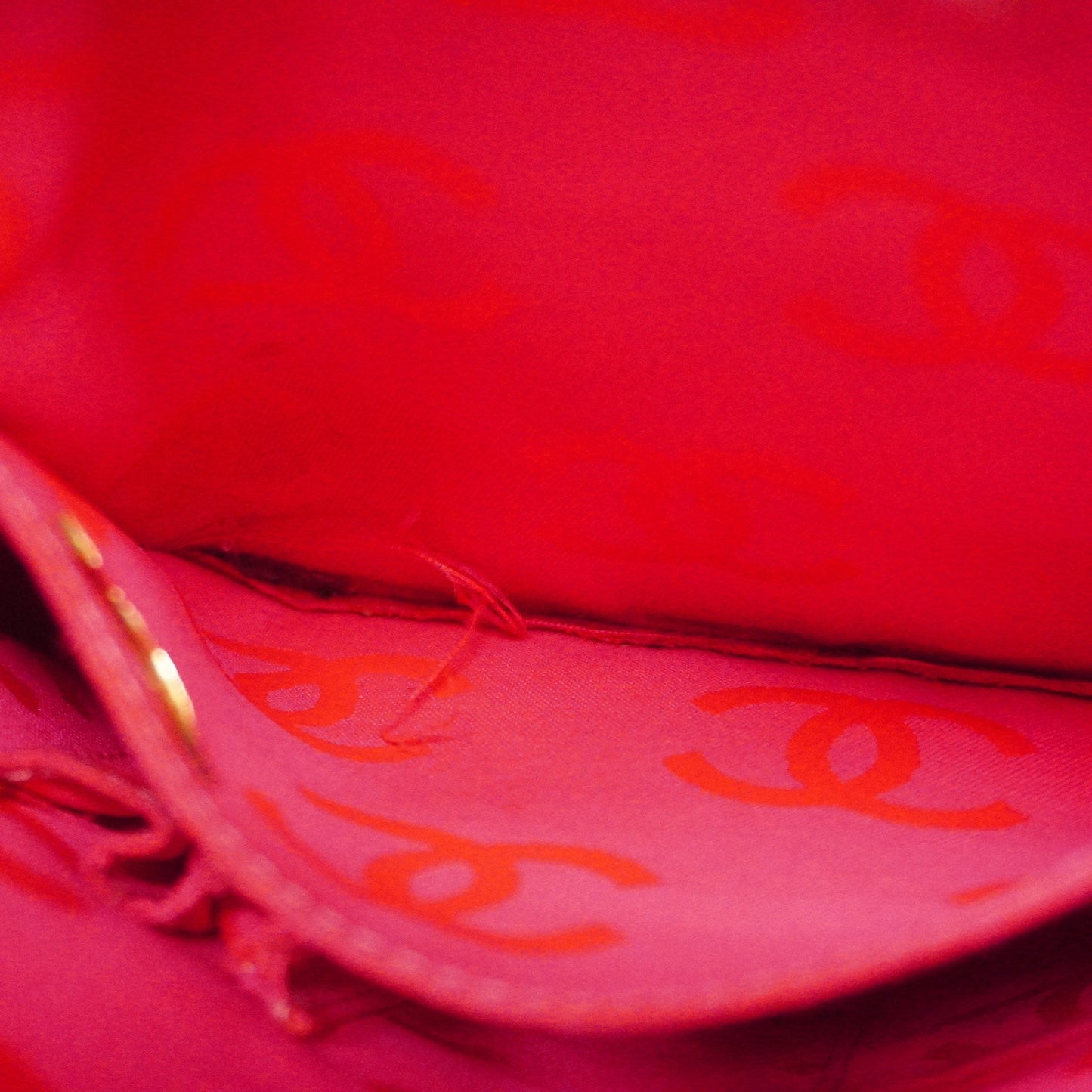 ChanelAuth Ligne Cambon Tote Bag Lambskin Women's Leather Shoulder Bag