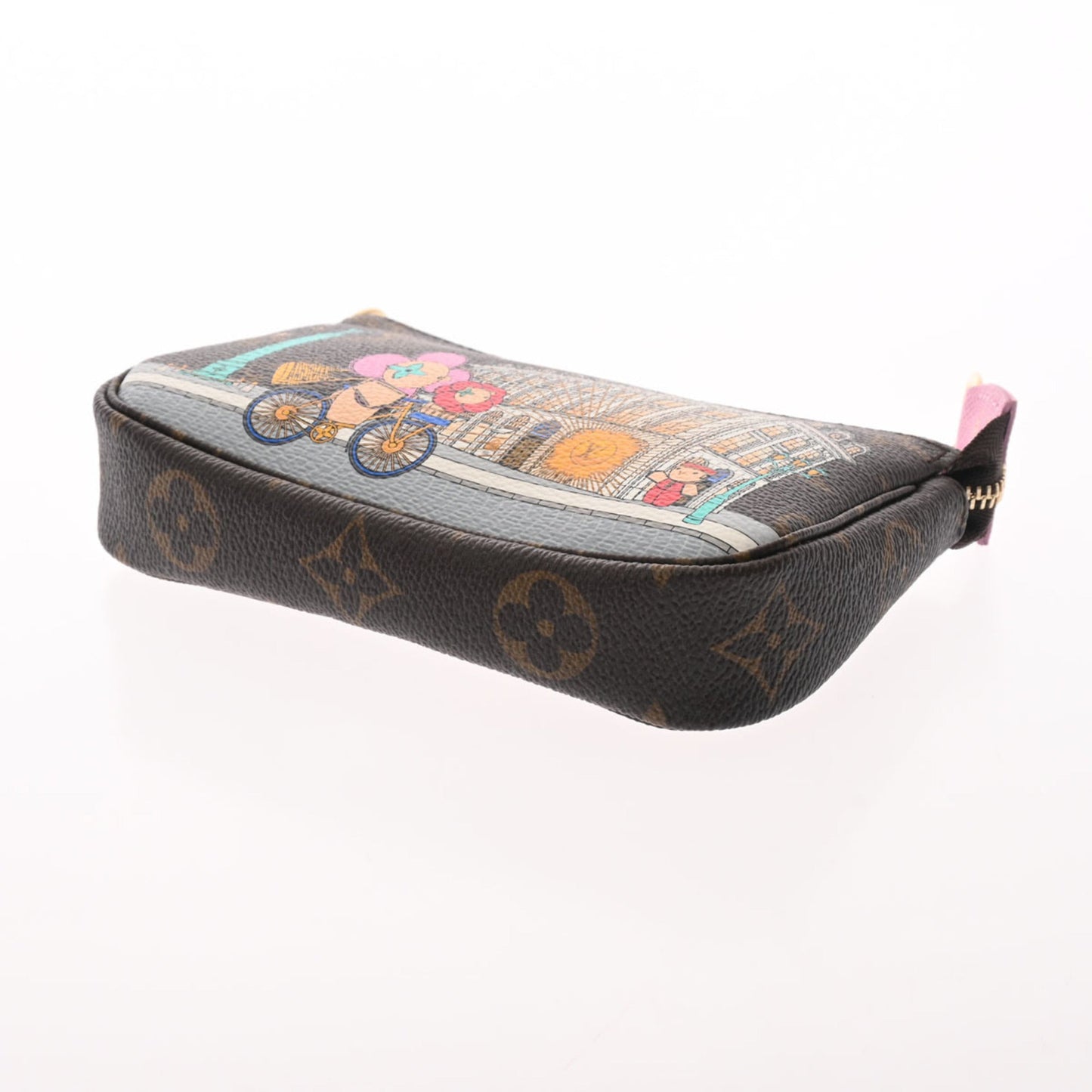 LOUIS VUITTON Monogram Pochette Accessoire Brown M81760 Women's Canvas