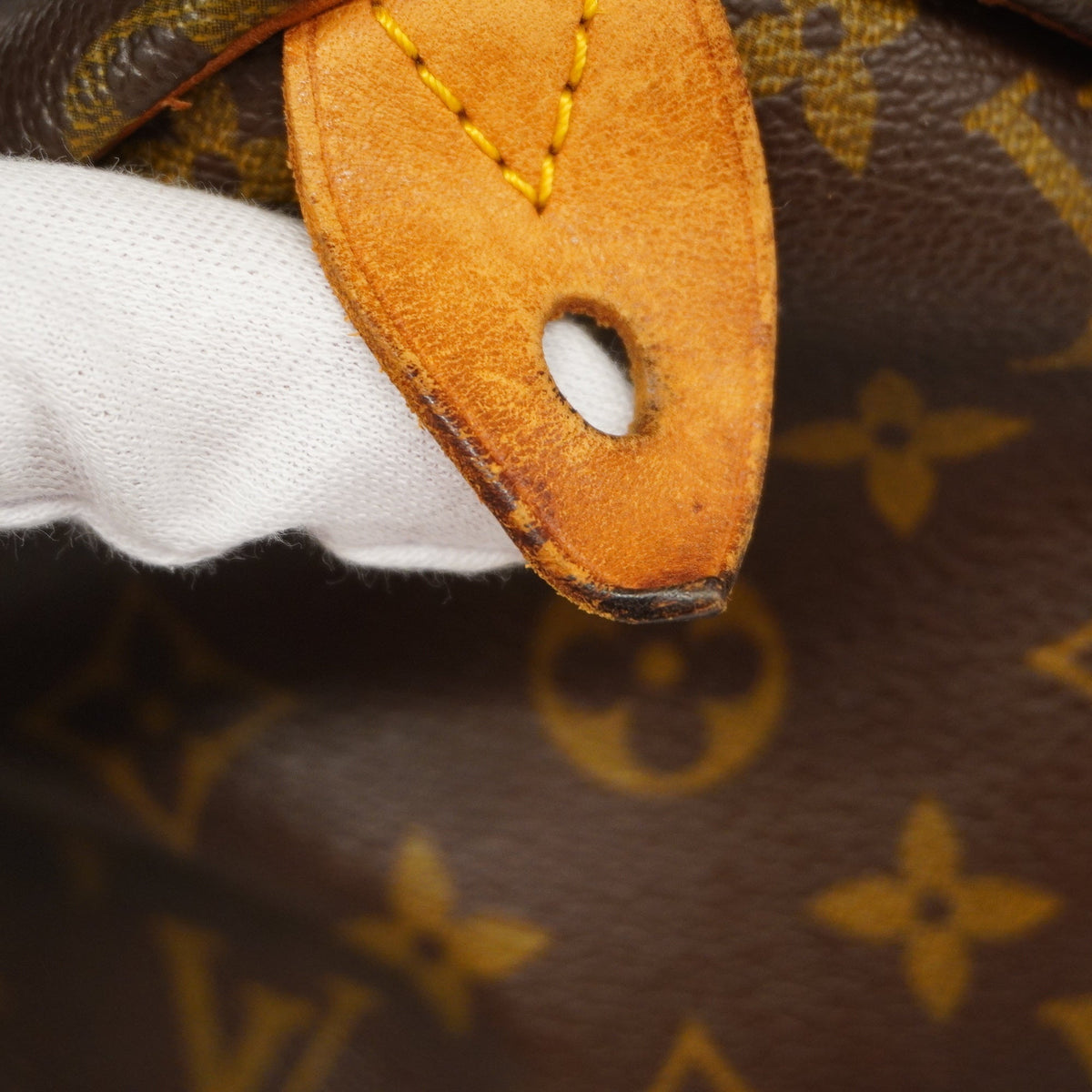LOUIS VUITTONAuth Monogram Speedy 30 M41108 Women's Handbag