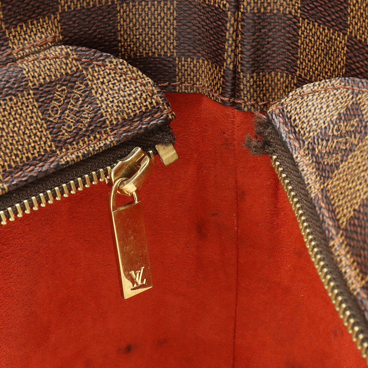 LOUIS VUITTON Damier Luco Tote Bag Shoulder Special Order SP Initial N51156