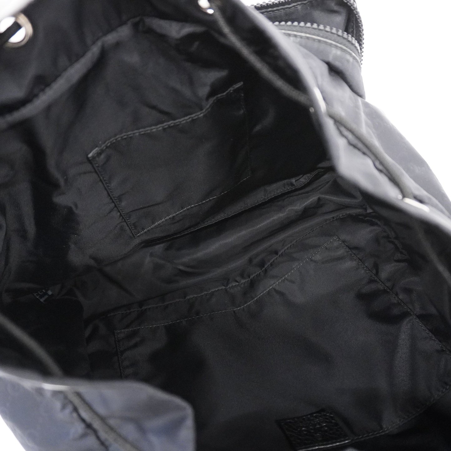 GUCCI GG Nylon 40686 Women's Backpack Black