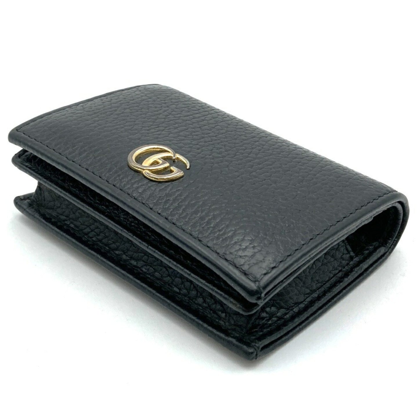 Gucci Black Leather Wallet (Bi-Fold)