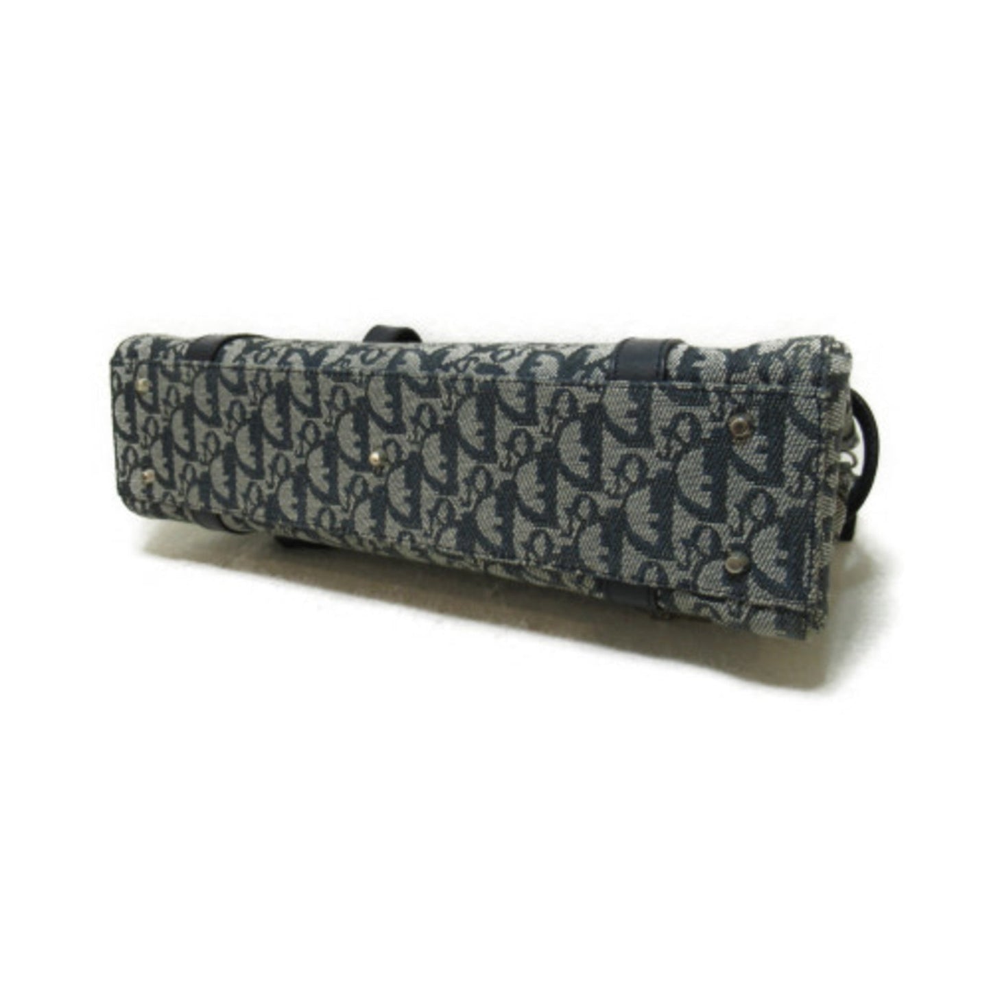 Dior trotter handbag Navy Khaki canvas