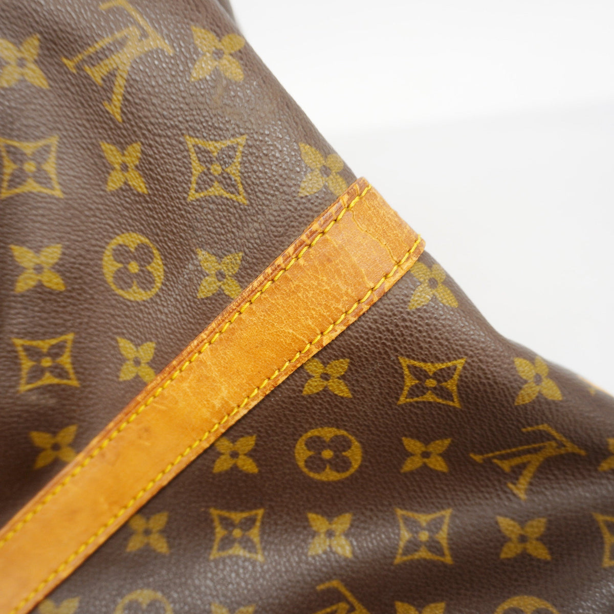LOUIS VUITTONAuth Monogram Keepall Bandouliere 60 M41412 Boston Bag