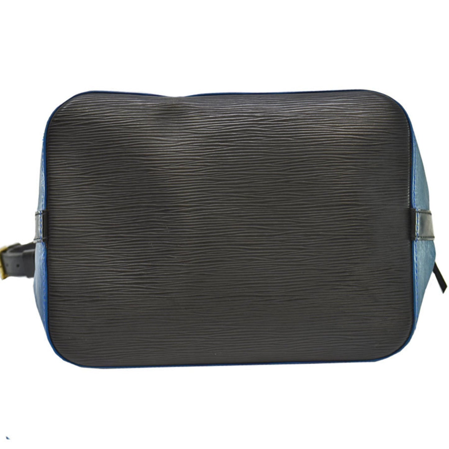 Louis Vuitton Bag Epi Petit Noe Bicolor Noir Toledo Blue Black Leather Shoulder Ladies M44152