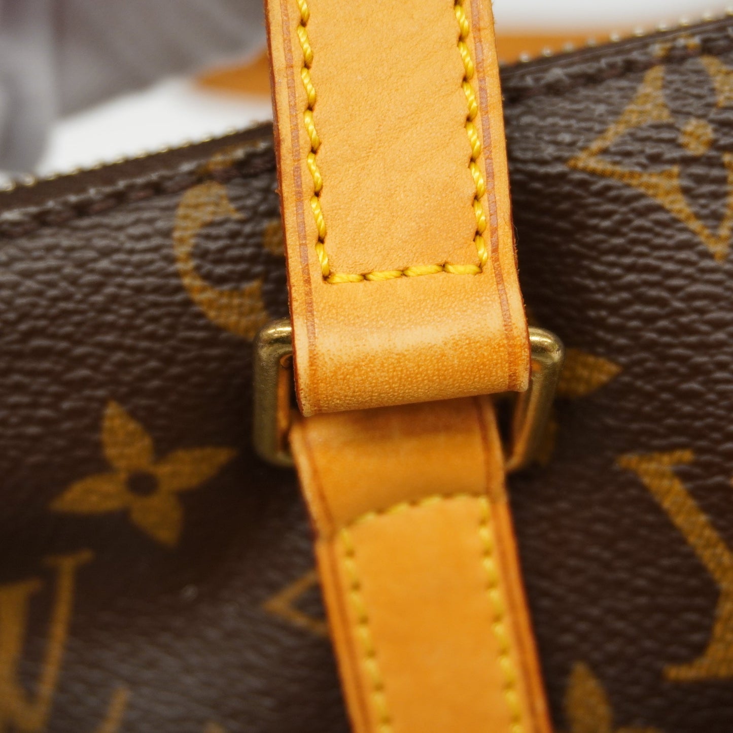 LOUIS VUITTONAuth Monogram Cabas Mezzo M51151 Tote Bag