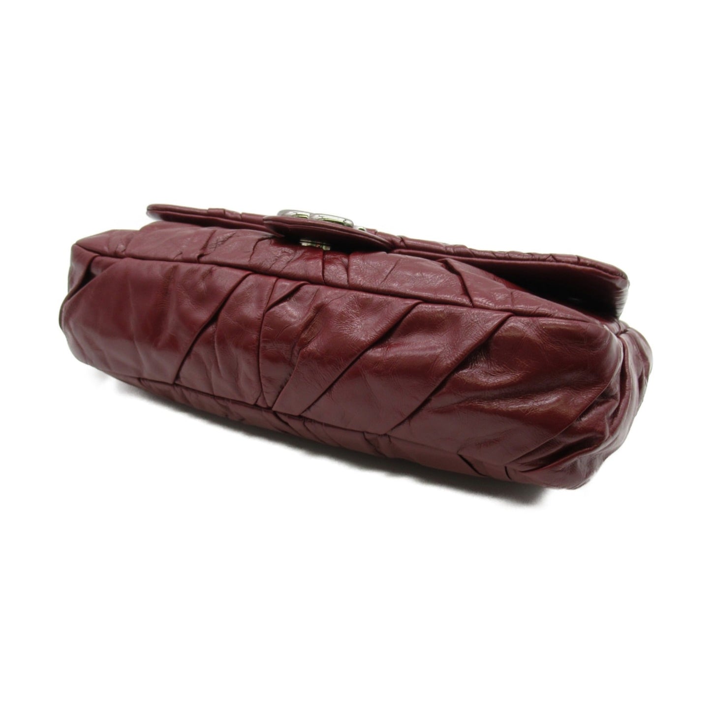 CHANEL ChainShoulder Bag Red Calfskin (cowhide)
