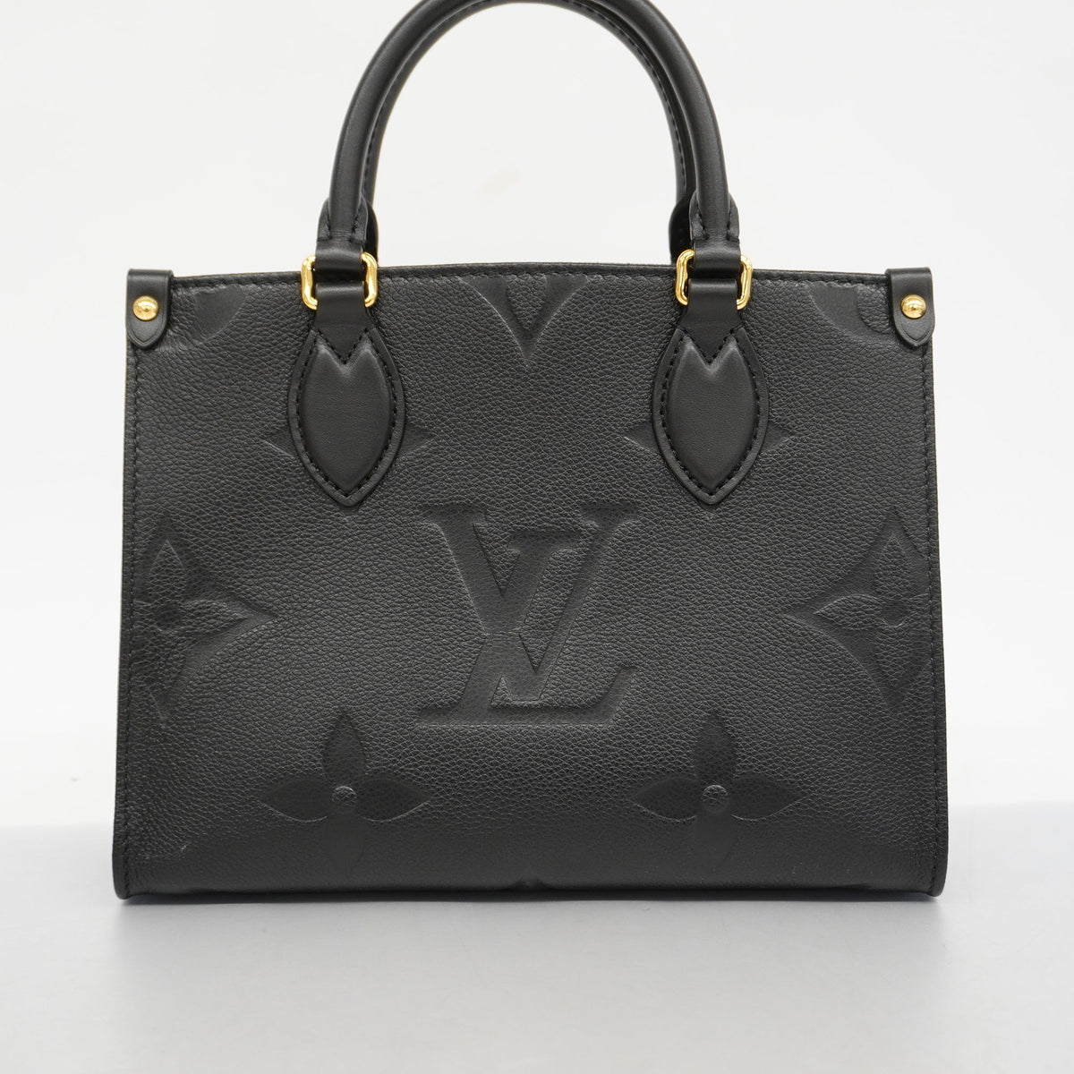 LOUIS VUITTONAuth MonogramEmpreinte 2wayBag OnTheGoPM M45653 Noir