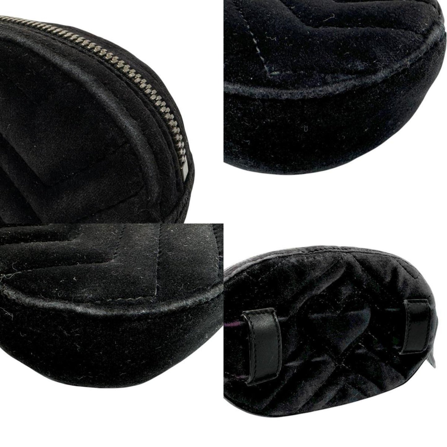 Gucci Black Leather Fanny Pack Sling Bag