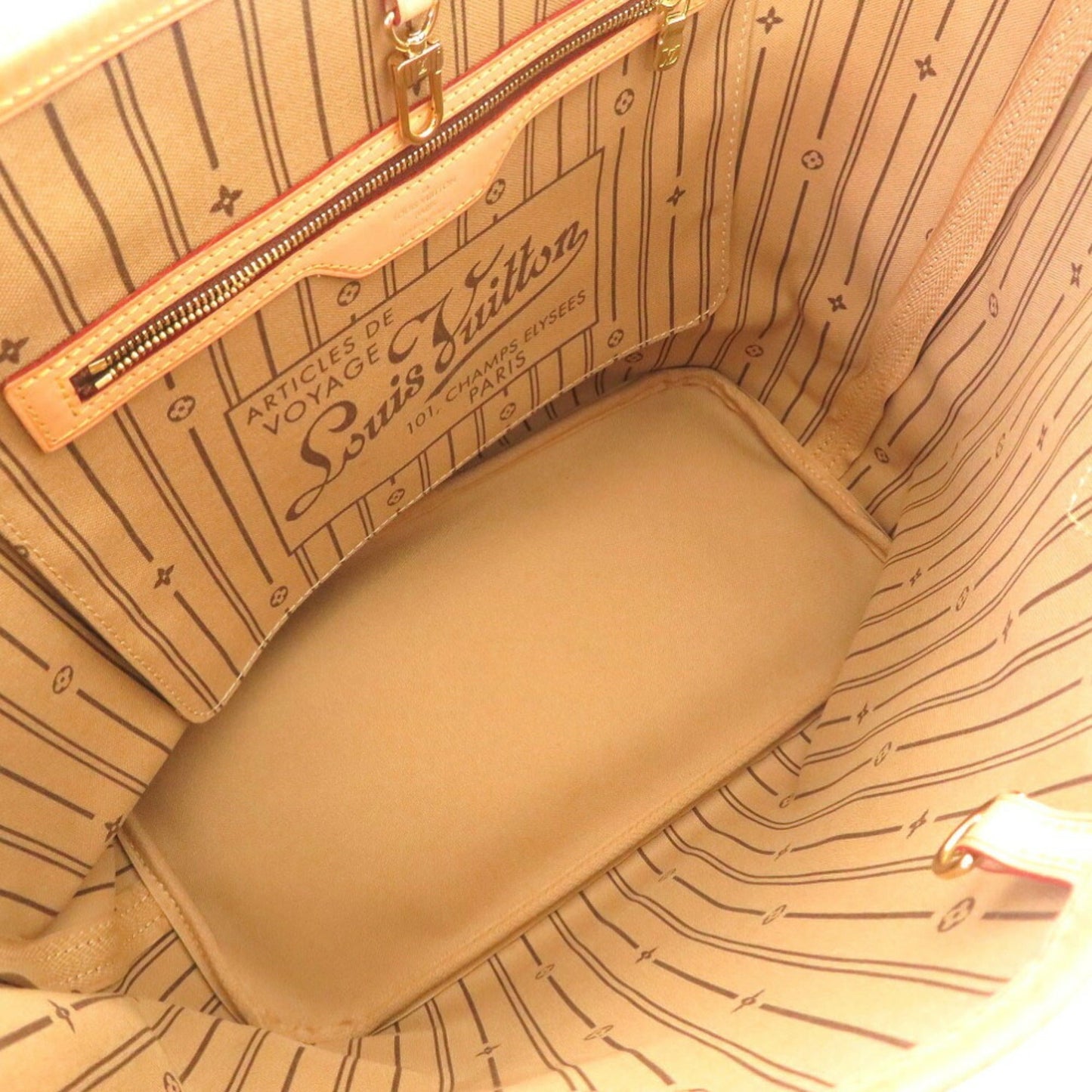 Louis Vuitton Monogram Neverfull MM M40156 Tote Bag LOUIS VUITTON