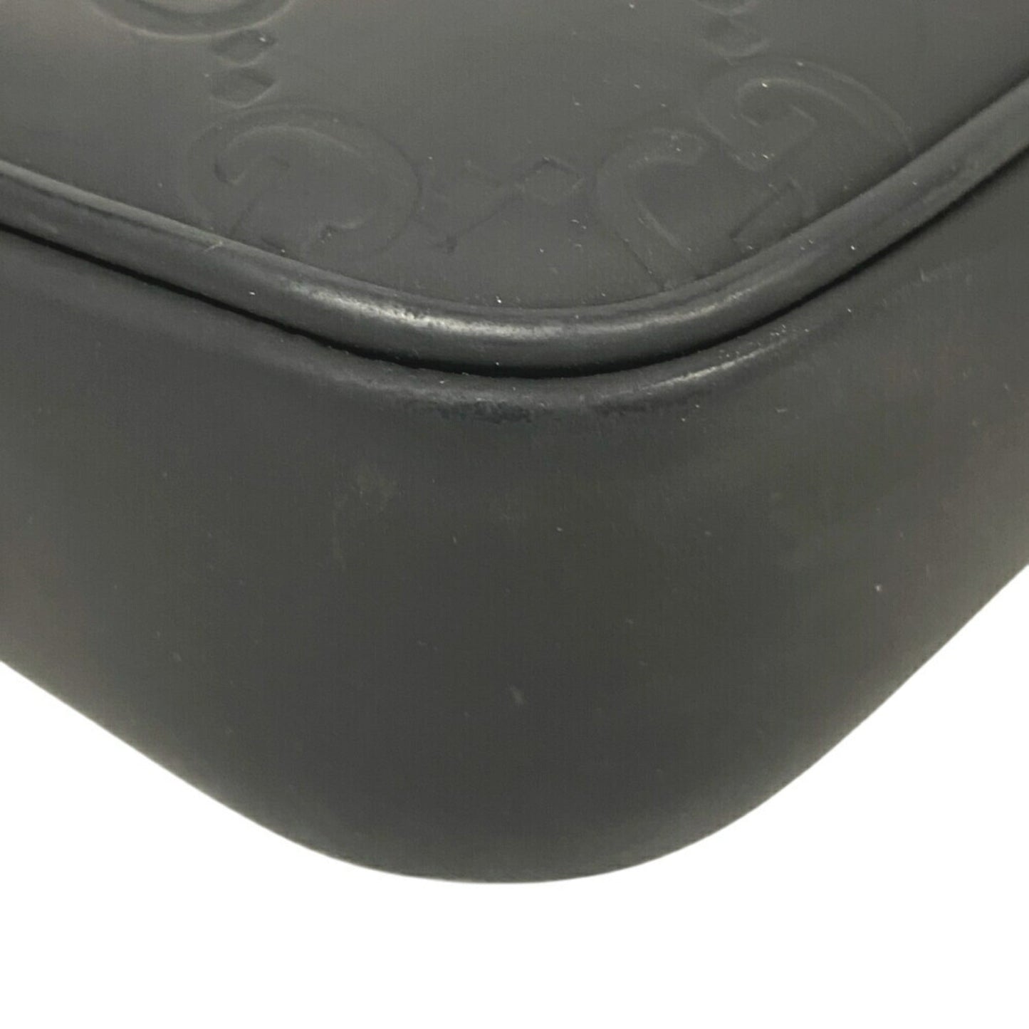 Gucci Black Rubber Shoulder Bag