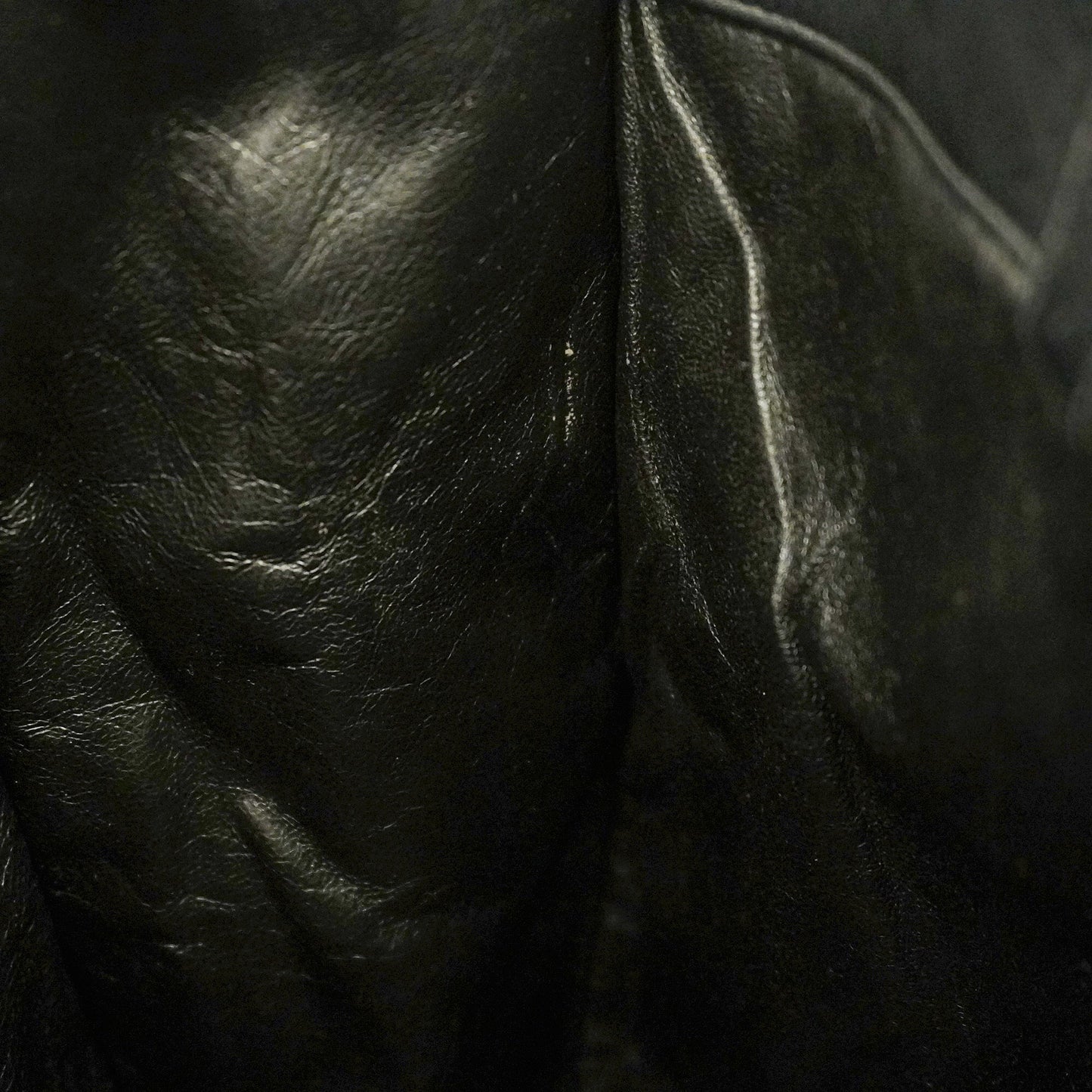 ChanelAuth Chain Shoulder Women's Leather Tote Bag Black