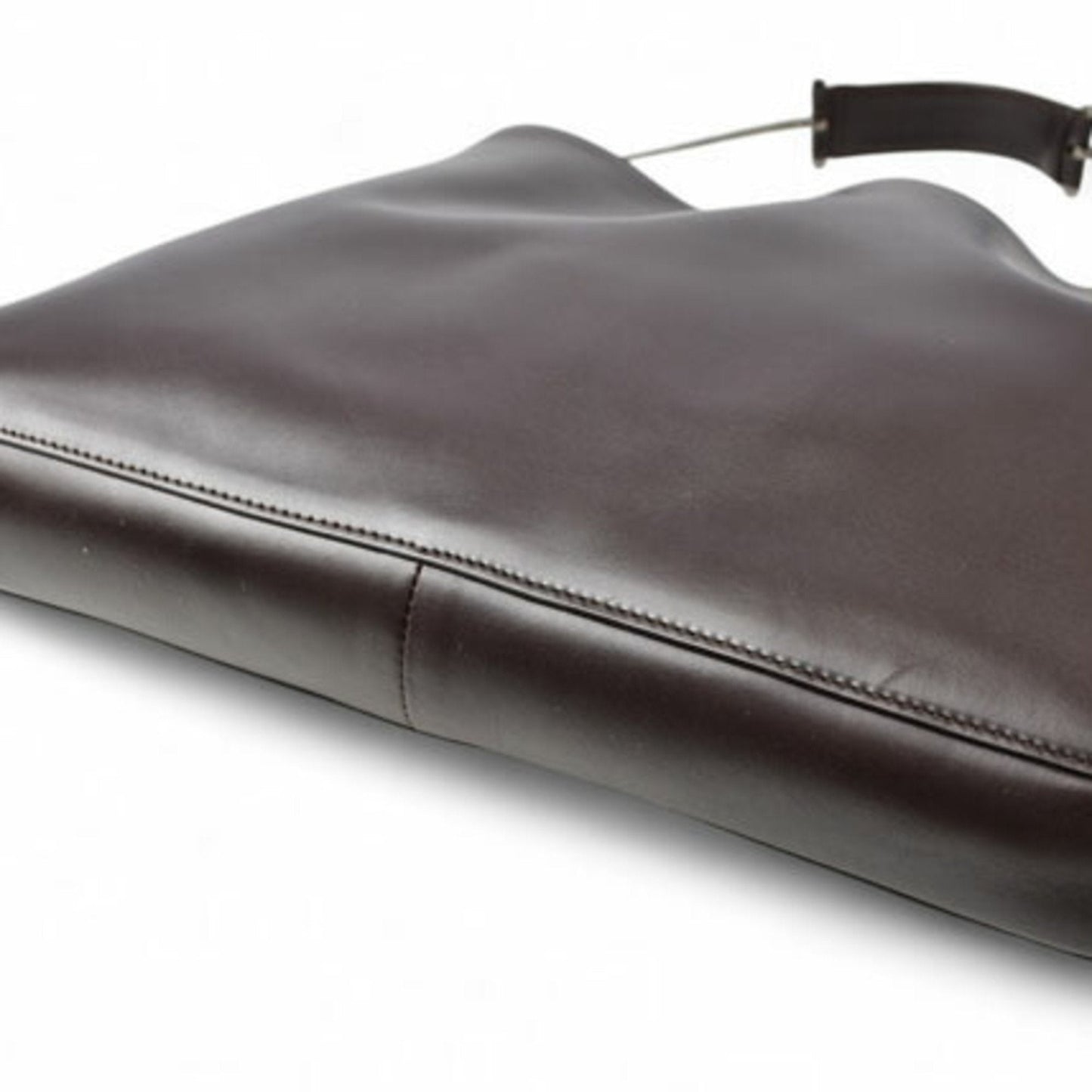Gucci Dark Brown Leather Shoulder Bag