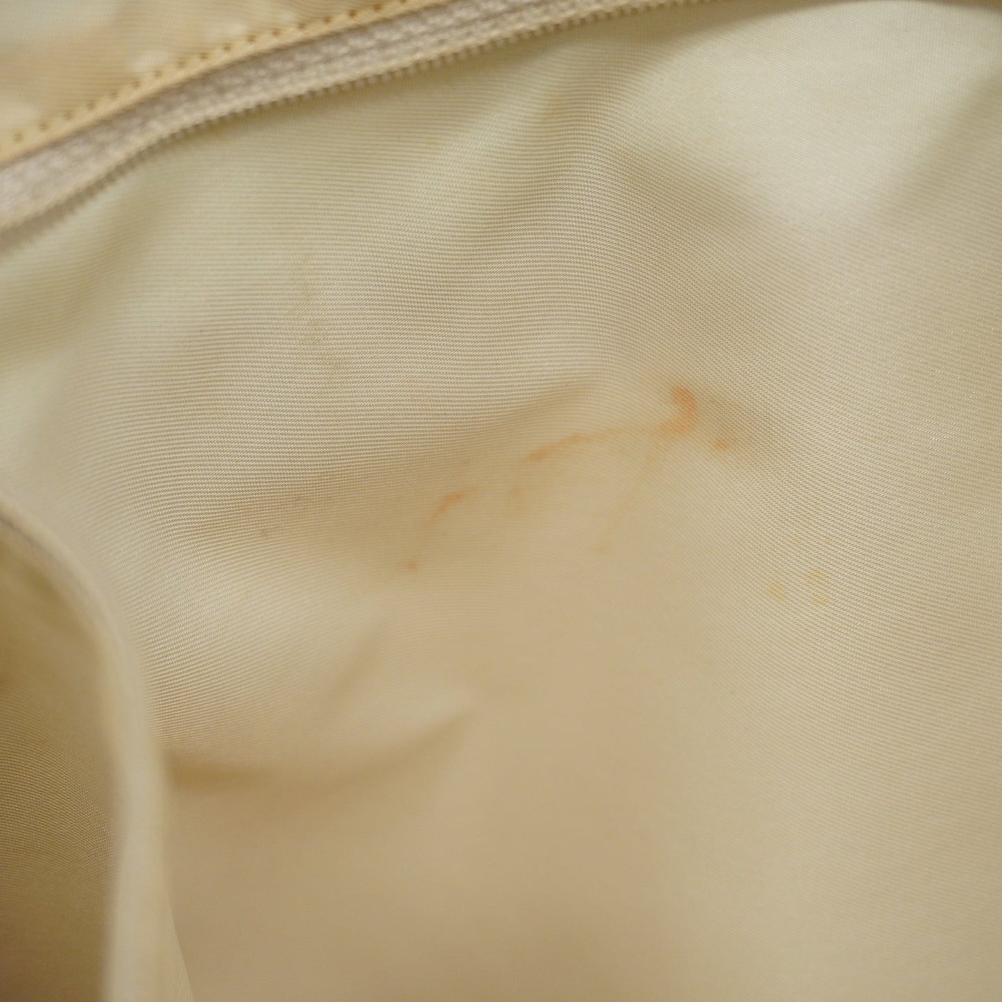 ChanelAuth New Travel Line Women's Leather,Nylon Tote Bag Beige