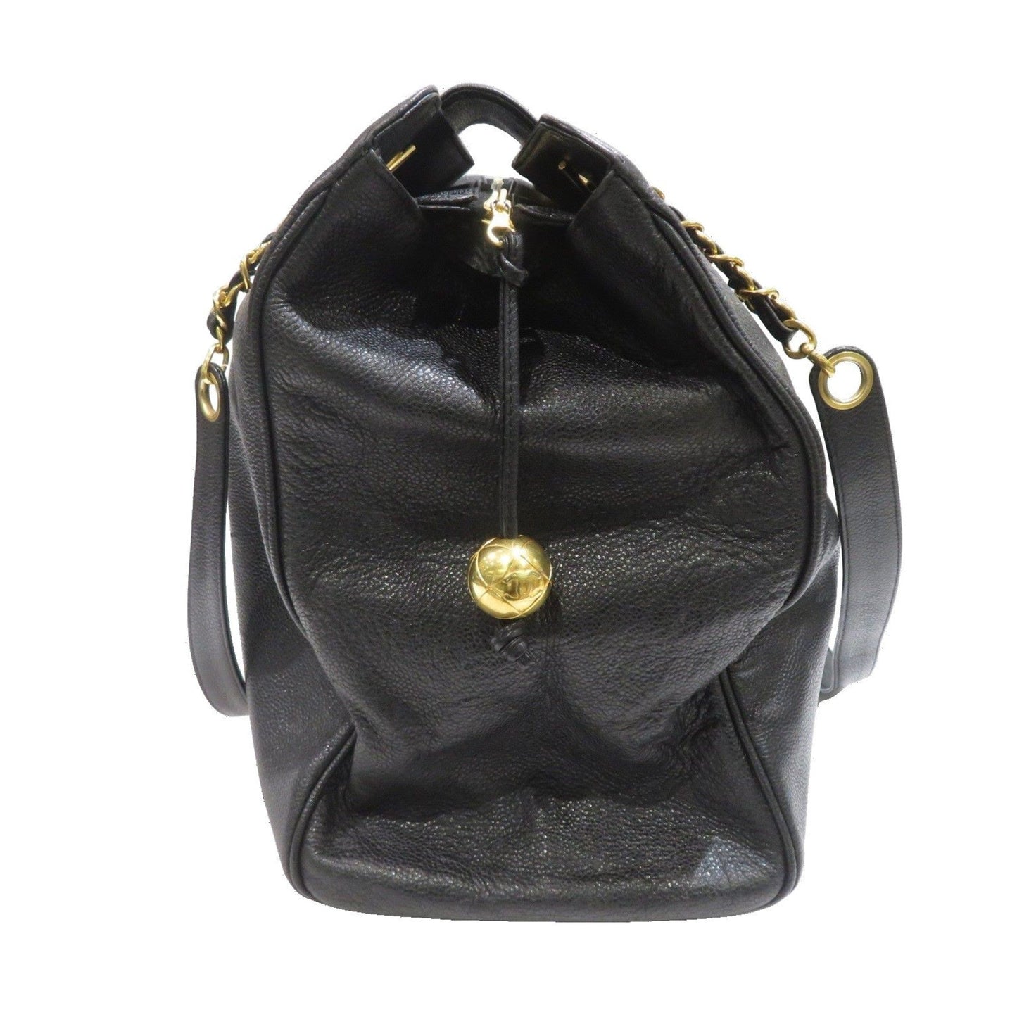 CHANEL Chanel Supermodel Coco Bag Black G Hardware Caviar Skin D56 Women's Men's Leather