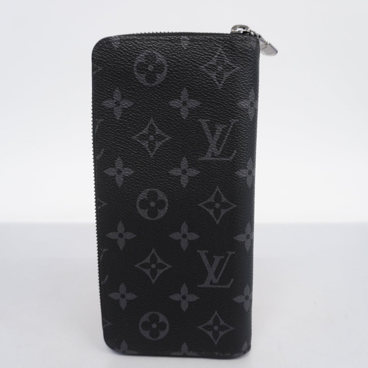 LOUIS VUITTONAuth Monogram Eclipse Zippy Wallet Vertical M62295 Men's Wallet