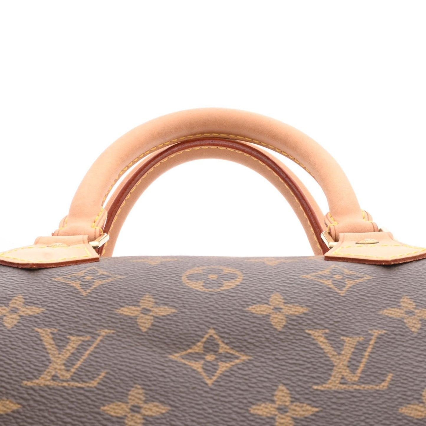 LOUIS VUITTON Monogram Speedy 35 Brown M41524 Women's Canvas Handbag