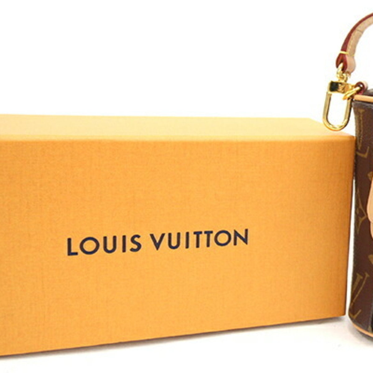 LOUIS VUITTON Pouch Monogram Micro Papillon M00354 Bag Charm Ladies Men