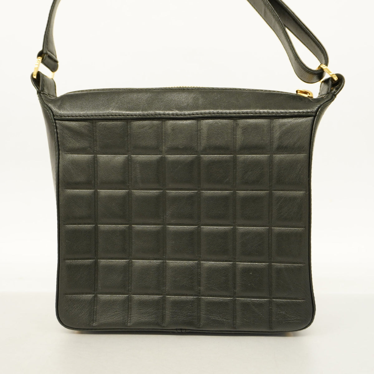 ChanelAuth Chocolate Bar HandBag Women's Leather HandBag Brown