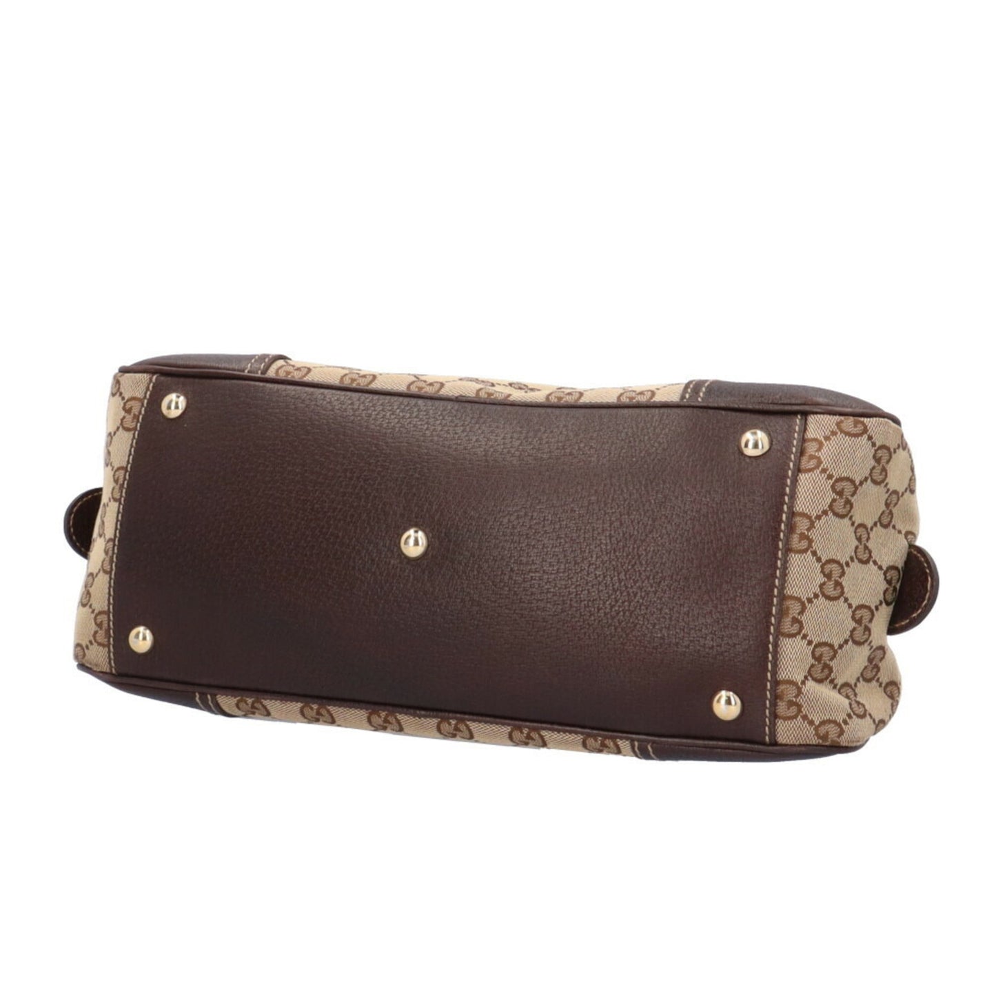 Gucci Beige Brown Gg Canvas Shoulder Bag