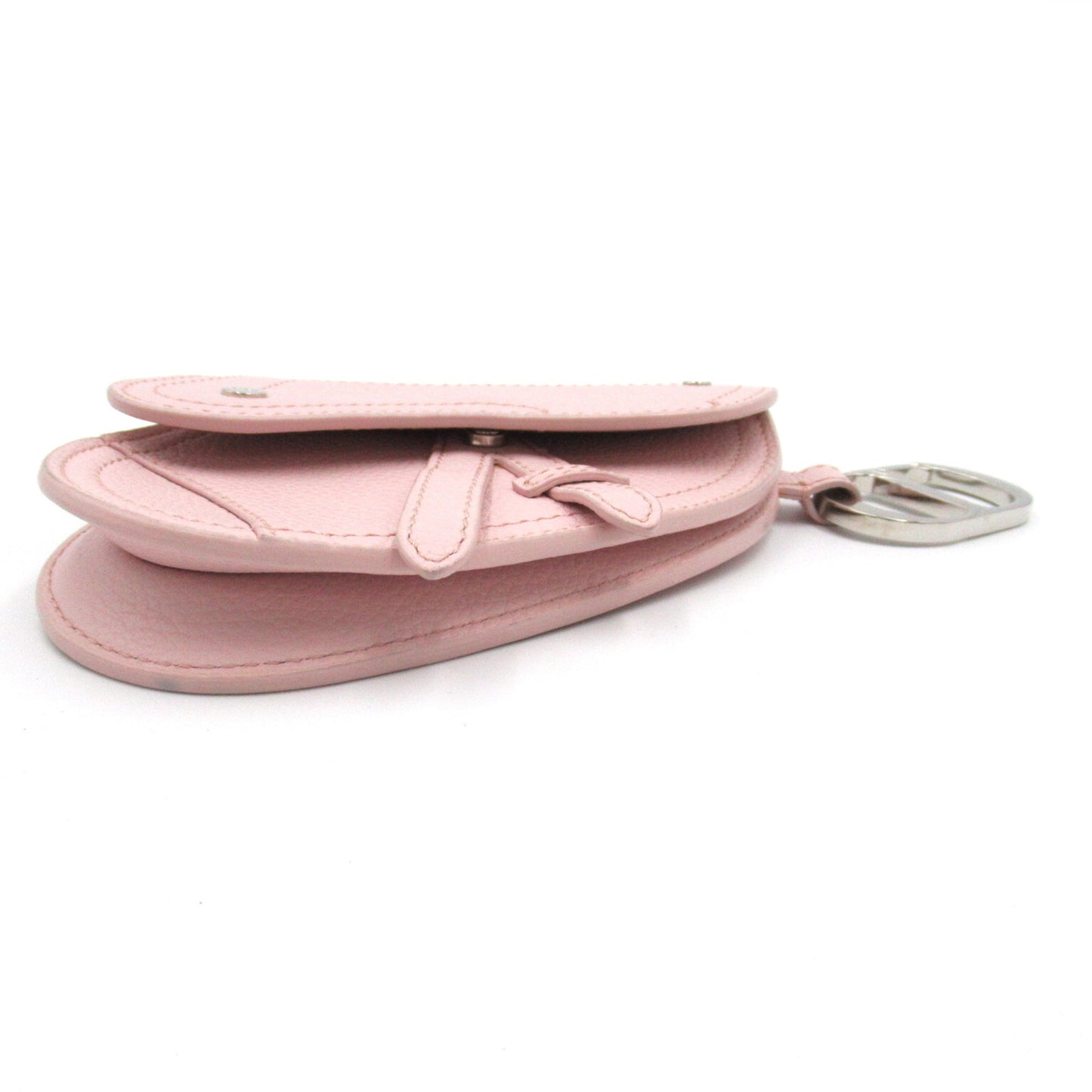 Dior Saddle type pouch Pink leather