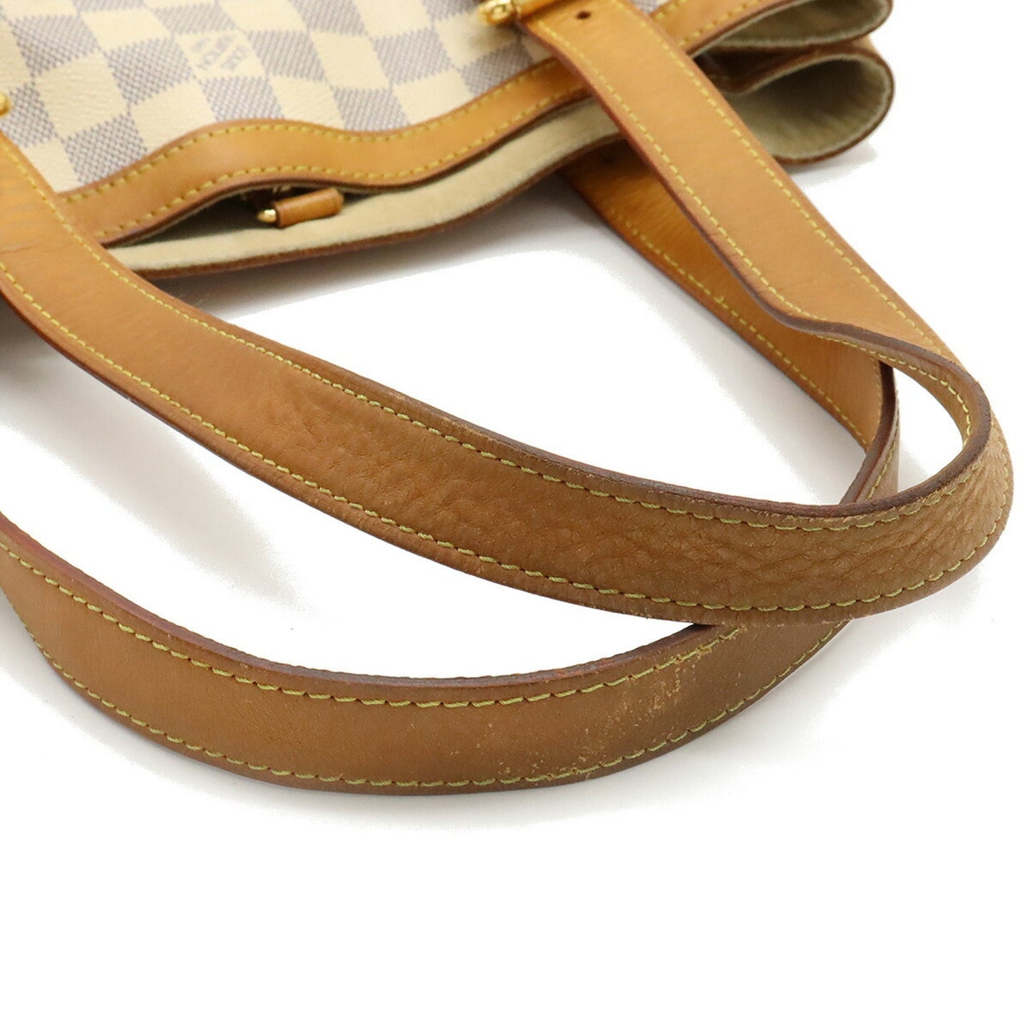 LOUIS VUITTON Damier Azur Hampstead MM Tote Bag Shoulder N51206